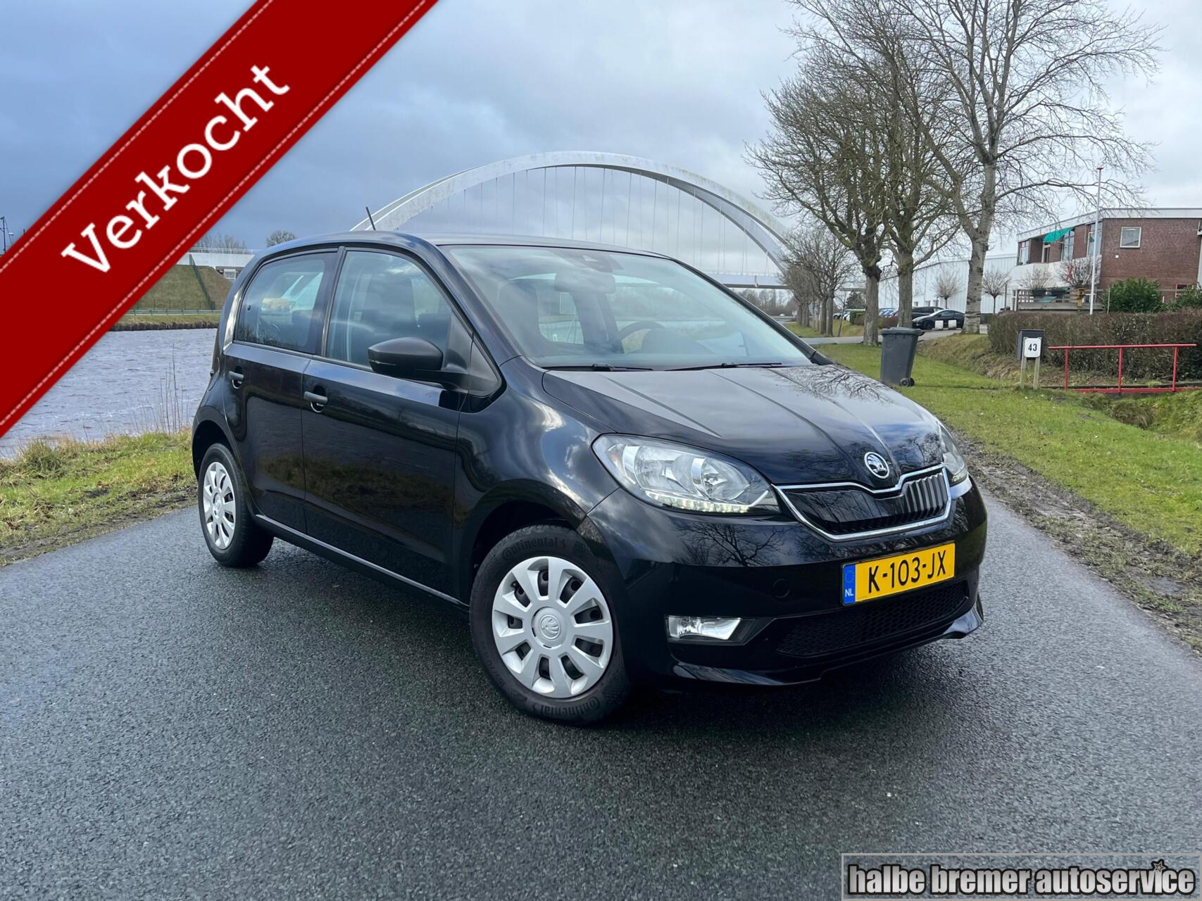 Skoda Citigo E-iv EV Ambition |Clima|PDC|Stoelverwarming|BTW 2020 - voorkant