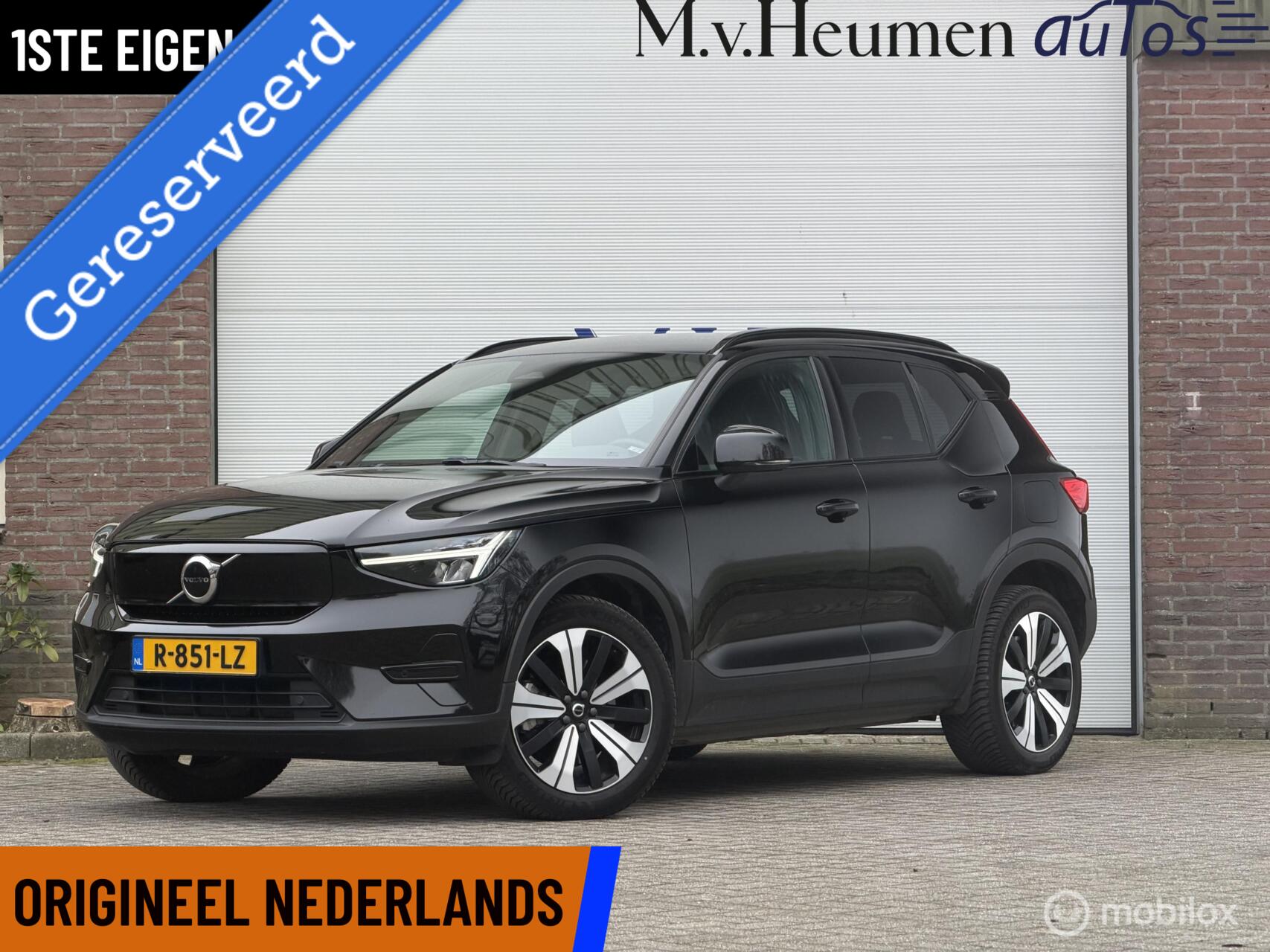 Volvo XC40 Recharge Plus SOH 96% 70 kWh Keyless Pilot Assist Alcantara 2022 - voorkant