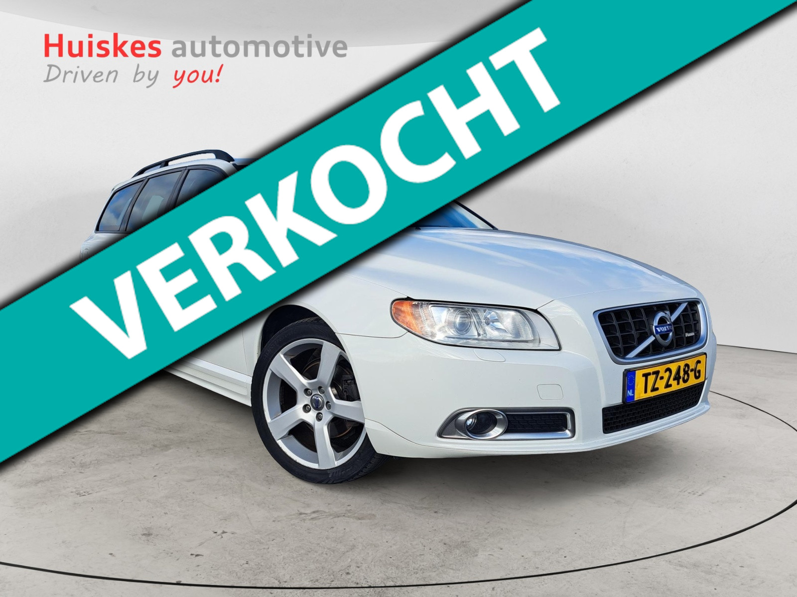 Volvo V70 1.6 T4 R-Design Trekhaak/Stoelverw./Bluetooth/PDC 2011 - voorkant