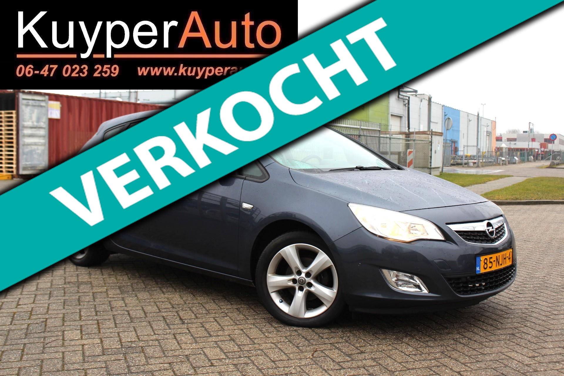 Opel Astra 1.6 Edition 5 DRS NAP TREKHAAK CRUISE AIRCO NAVI PARKEERSENSOREN 2010 - voorkant