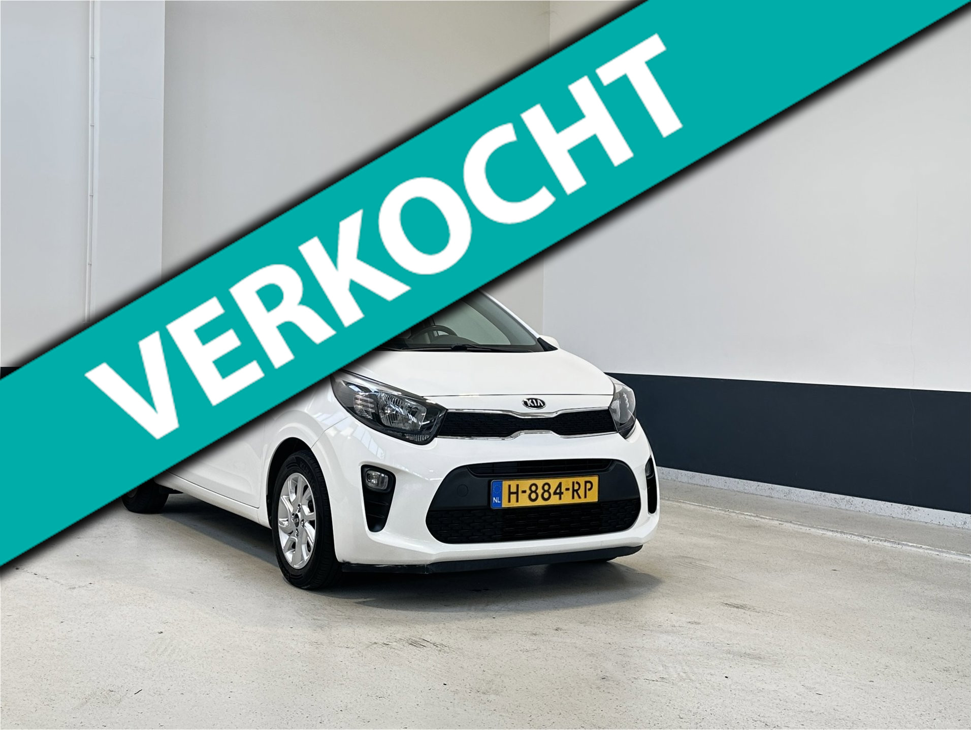 Kia Picanto 1.0 MPi DynamicLine | Carplay/ Android Auto| Camera | NL |  LM velgen | 2020 - voorkant