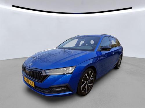 Skoda Octavia 1.0 e-TSI Sport Business 2021 - voorkant