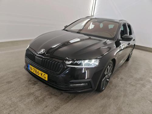 Skoda Octavia 1.0 e-TSI Sport Business 2021 - voorkant
