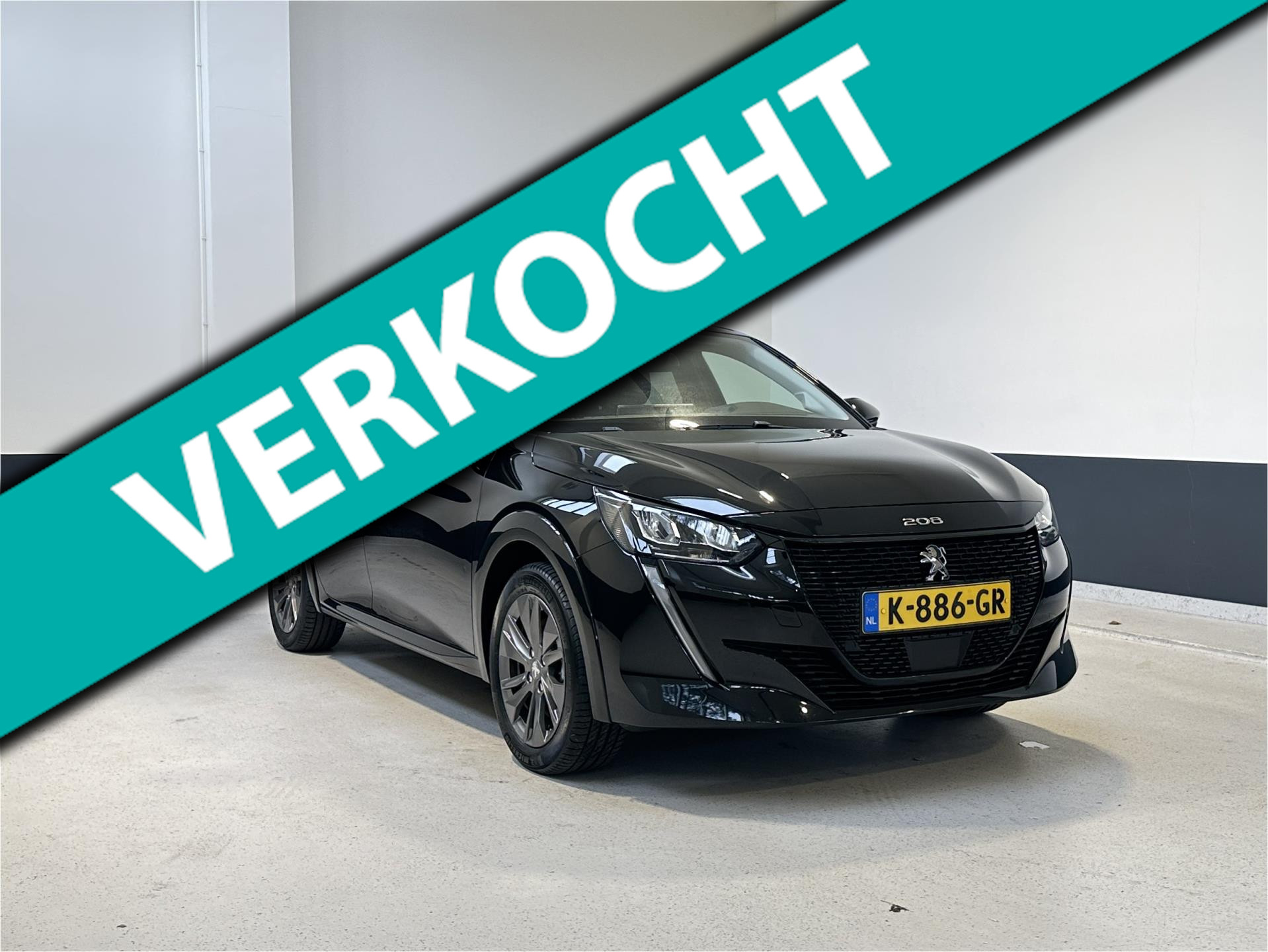 Peugeot 208 EV Allure 50 kWh| 3 Fase |SOH 96% | Apple Carplay/ Android Auto| Navigatie| Camera | 2020 - voorkant