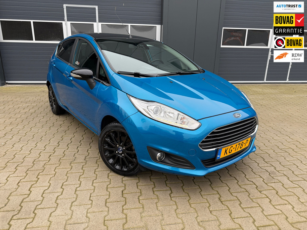 Ford Fiesta 1.0 EcoBoost Candy Blue Edition 2016 - voorkant