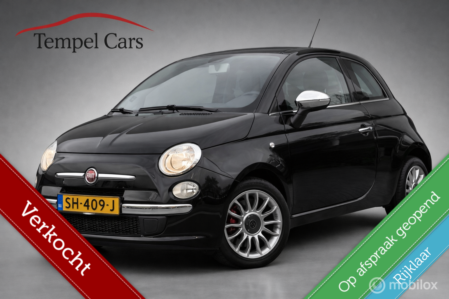 Fiat Fiat 500 1.4-16V|Clima |Pano| CarPlay| Nieuwe koppeling|Enz 2008 - voorkant