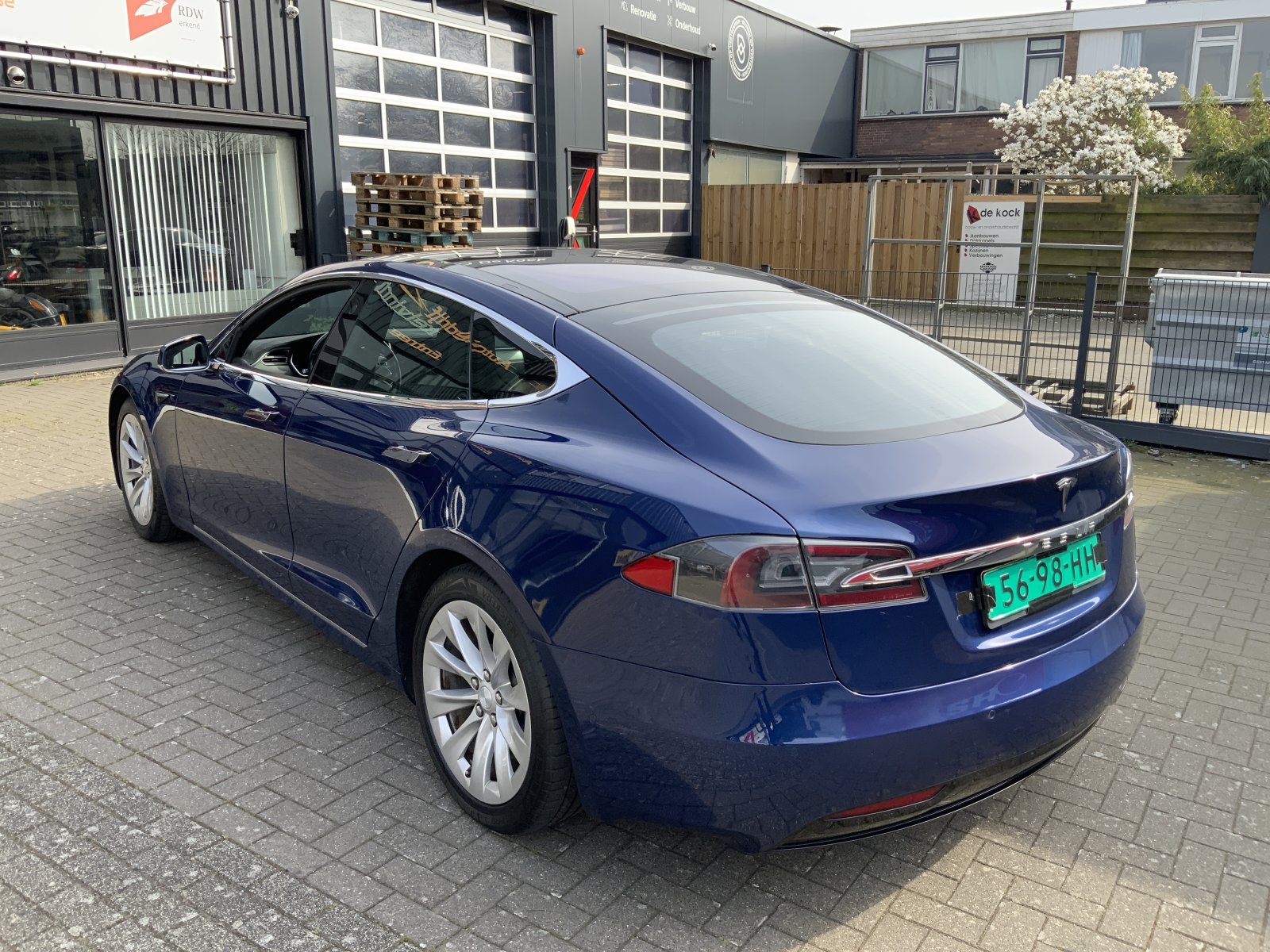 Inspectiefoto van Tesla Model S