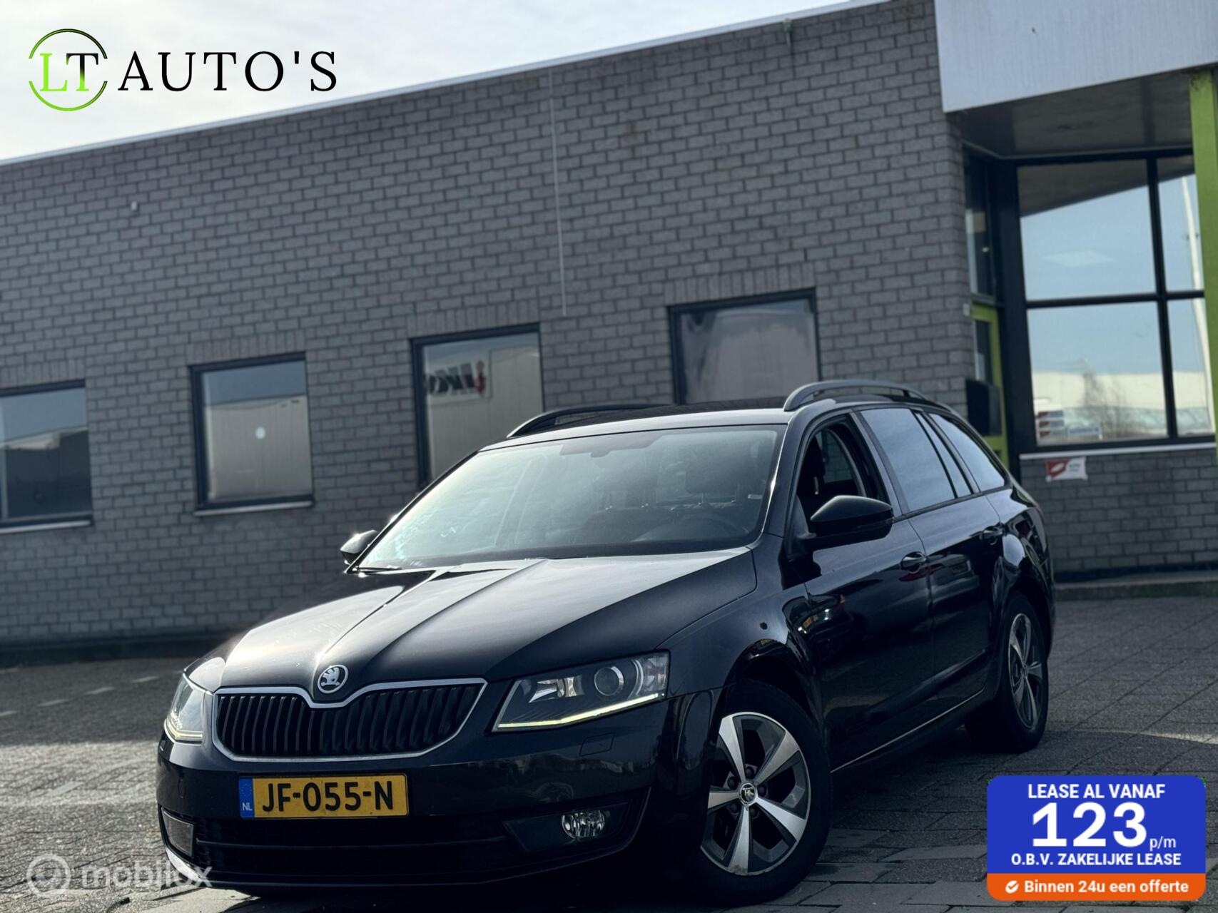 Skoda Octavia 1.6 TDI Greenline Ambition Businessline 2016 - voorkant