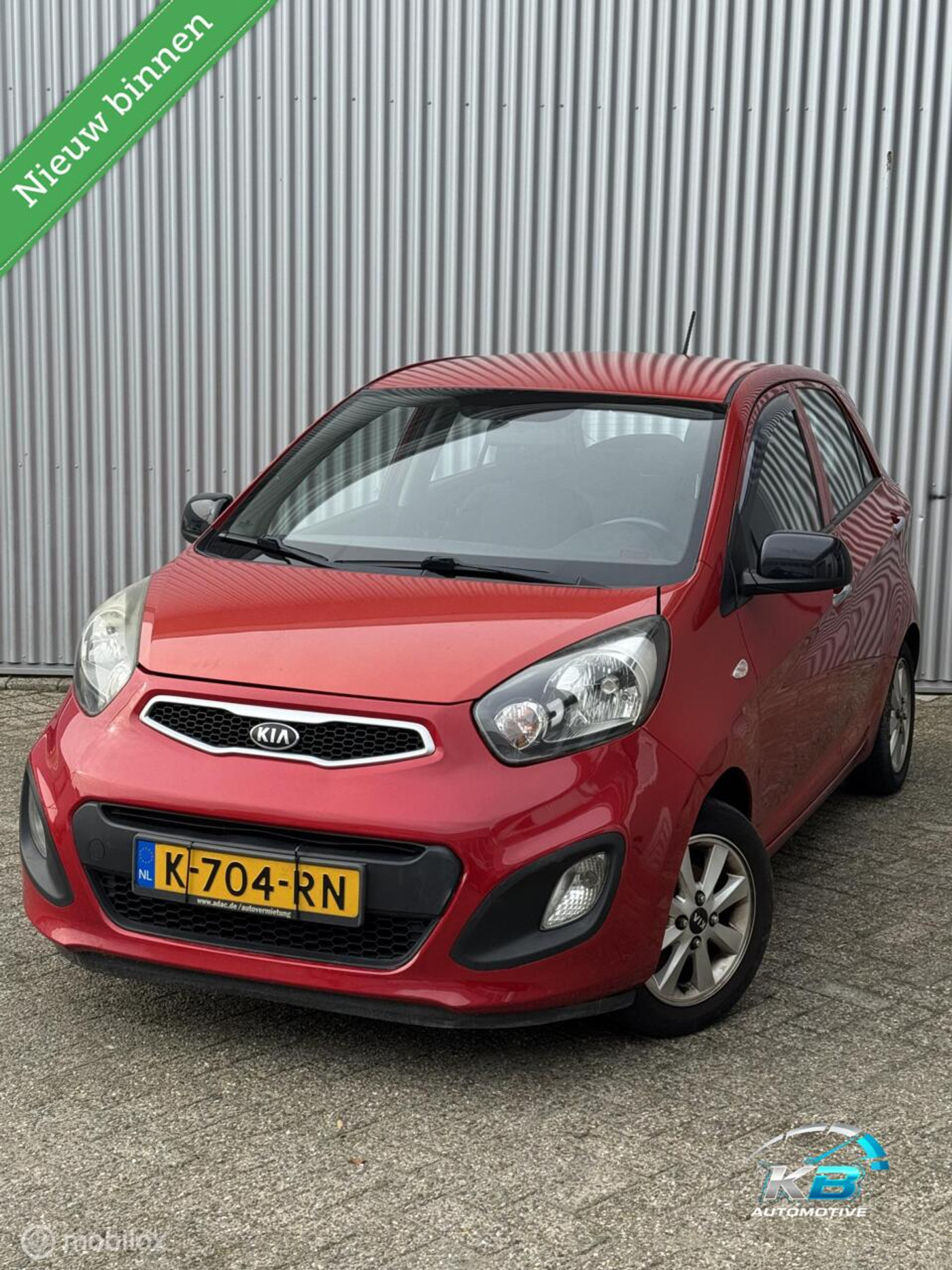 Kia Picanto 1.0 CVVT Comfort Pack 2012 - voorkant
