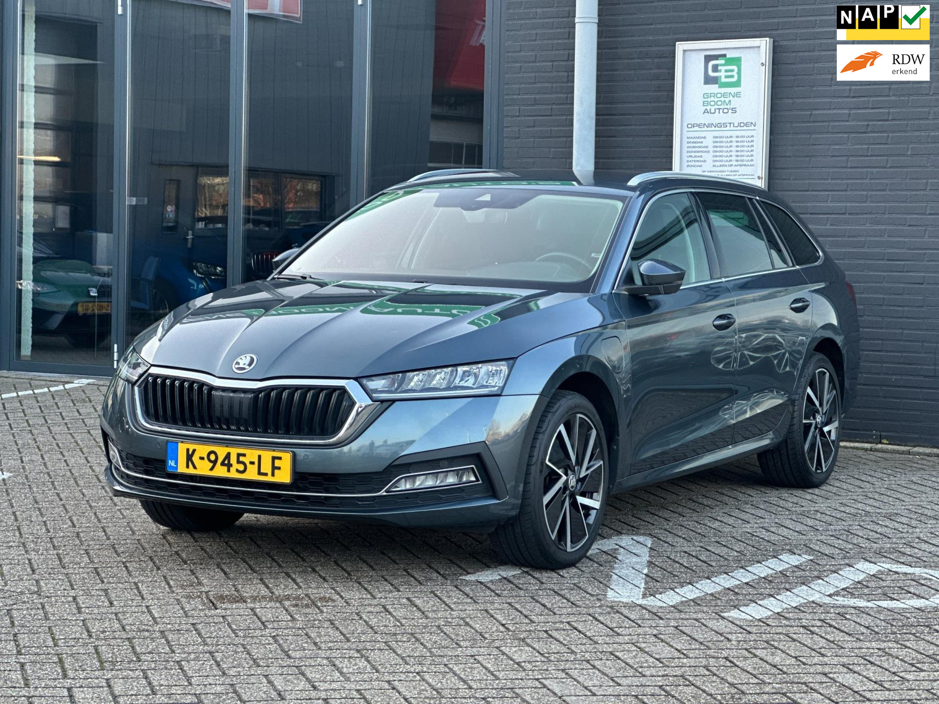 Skoda Octavia 1.4 TSI iV PHEV Business Edition/CARPLAY/NL-AUTO NAP/NETTE STAAT!! 2020 - voorkant
