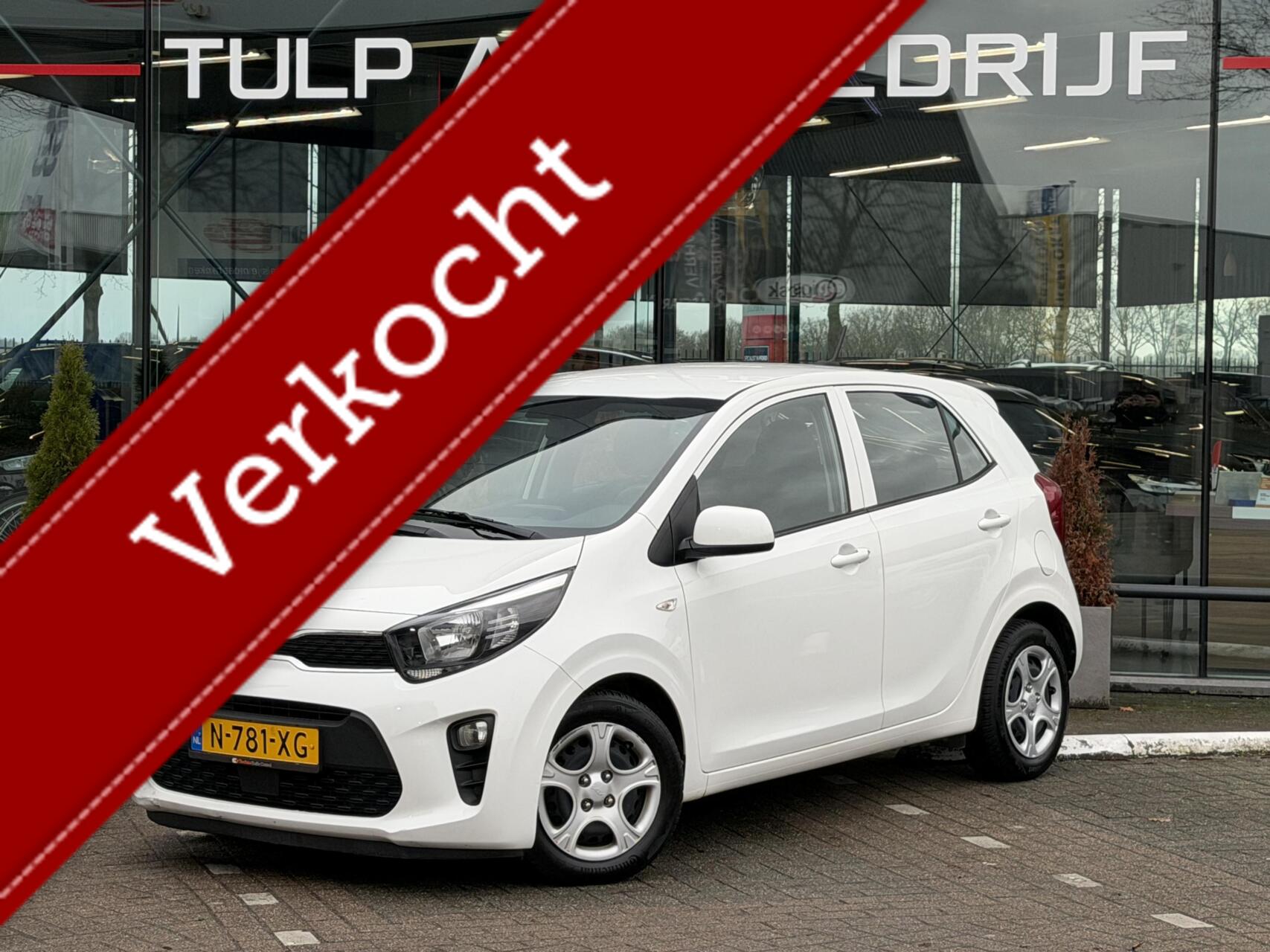 Kia Picanto 1.0 DPi ComfortL 5drs bj 2022 Navi Airco 1e eig 2022 - voorkant