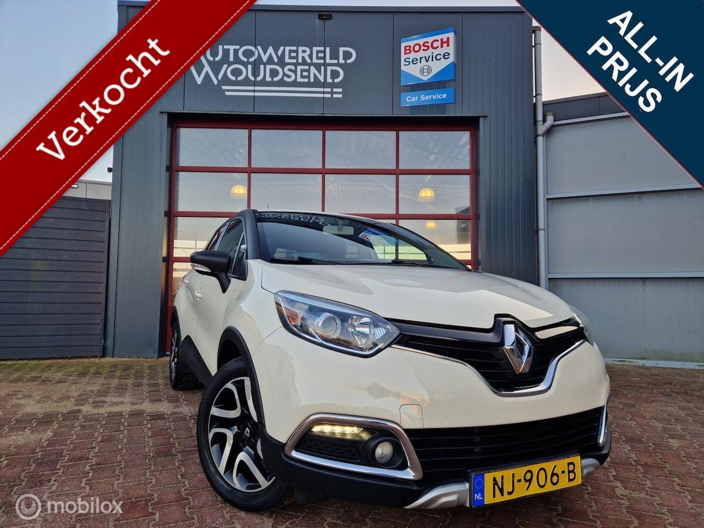 Renault Captur 0.9 TCe Authentique 6MND BOVAG GAR. | CRUISE CONTROL | 17" LICHTMETAAL | BLUETOOTH | CDV + 2015 - voorkant