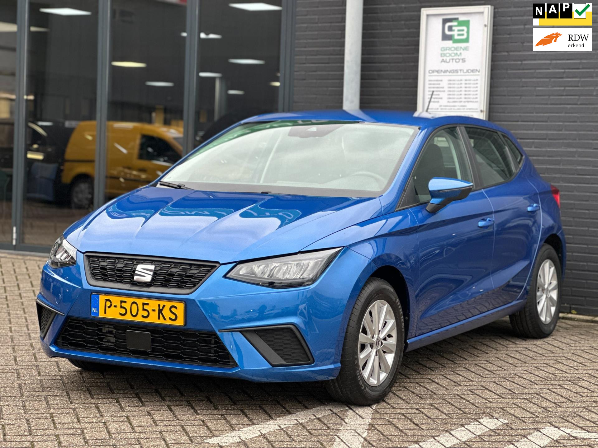 Seat Ibiza 1.0 EcoTSI Style/1STE EIG/APP-CONNECT/PDC/NL-AUTO NAP!! 2022 - voorkant