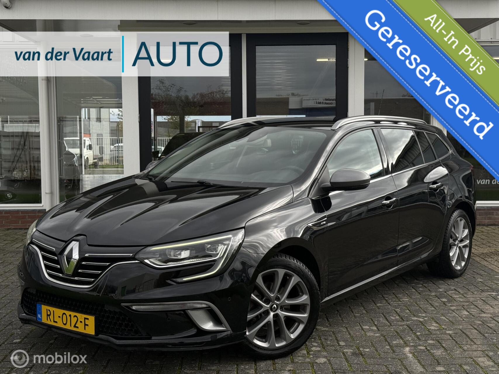 Renault Megane 1.2 TCe GT-Line / Park assist / Led Camera 2017 - voorkant
