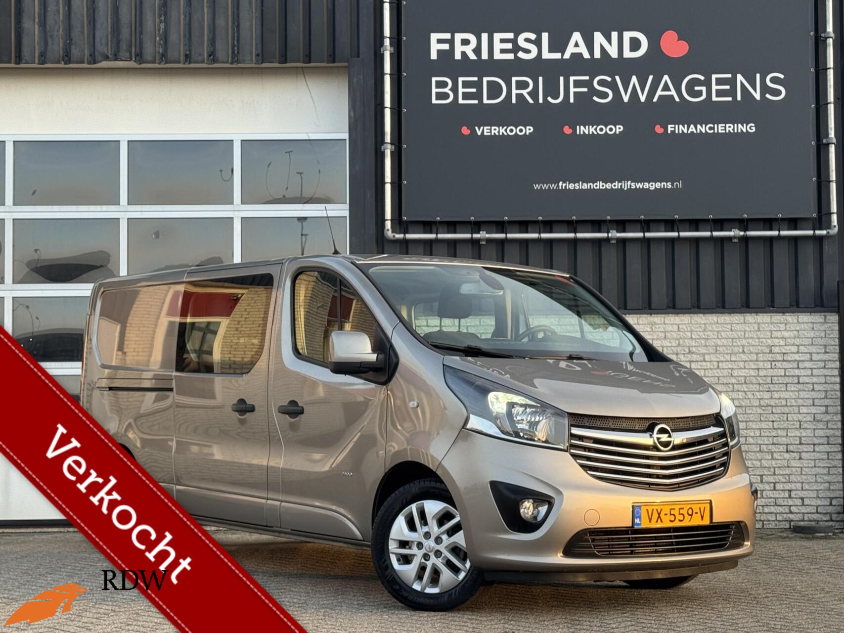 Opel Vivaro-b 1.6 CDTI L2H1 DC Edition EcoFlex 2016 - voorkant