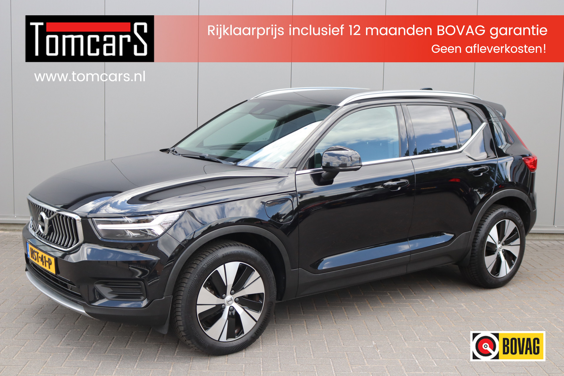 Volvo XC40 T4 PHEV Recharge Inscription Expr. Camera/Navigatie/Parkeerhulp/Elektr.-klep/Carplay-android 2022 - voorkant