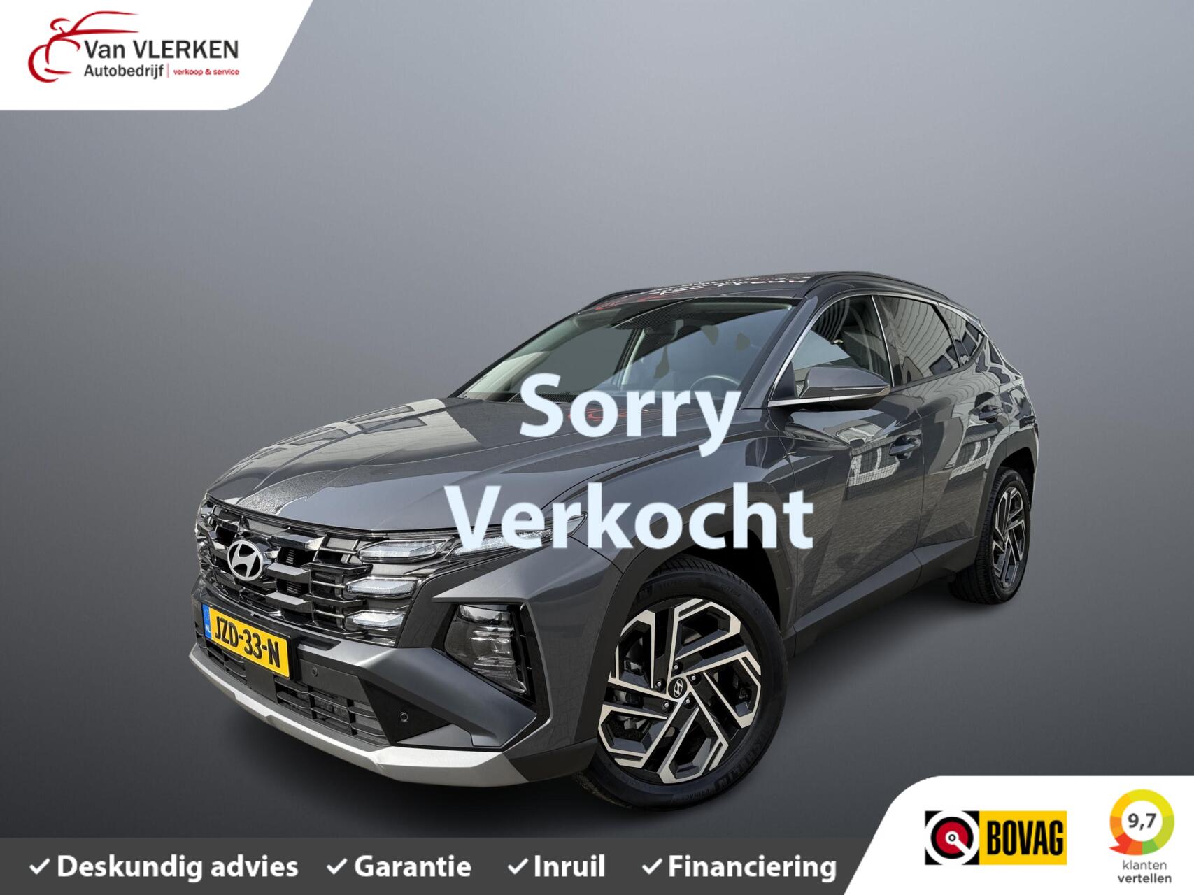 Hyundai Tucson 1.6 T-GDI HEV HEAD-UP ADAPTIVE CRUISEC. 2025 - voorkant