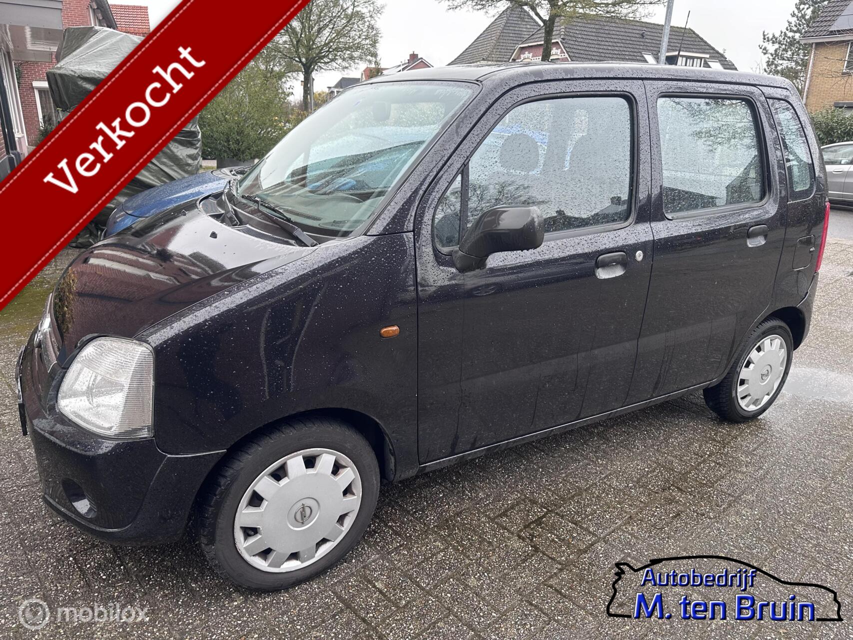 Opel Agila 1.0-12V Enjoy TREKHAAK 2004 - voorkant