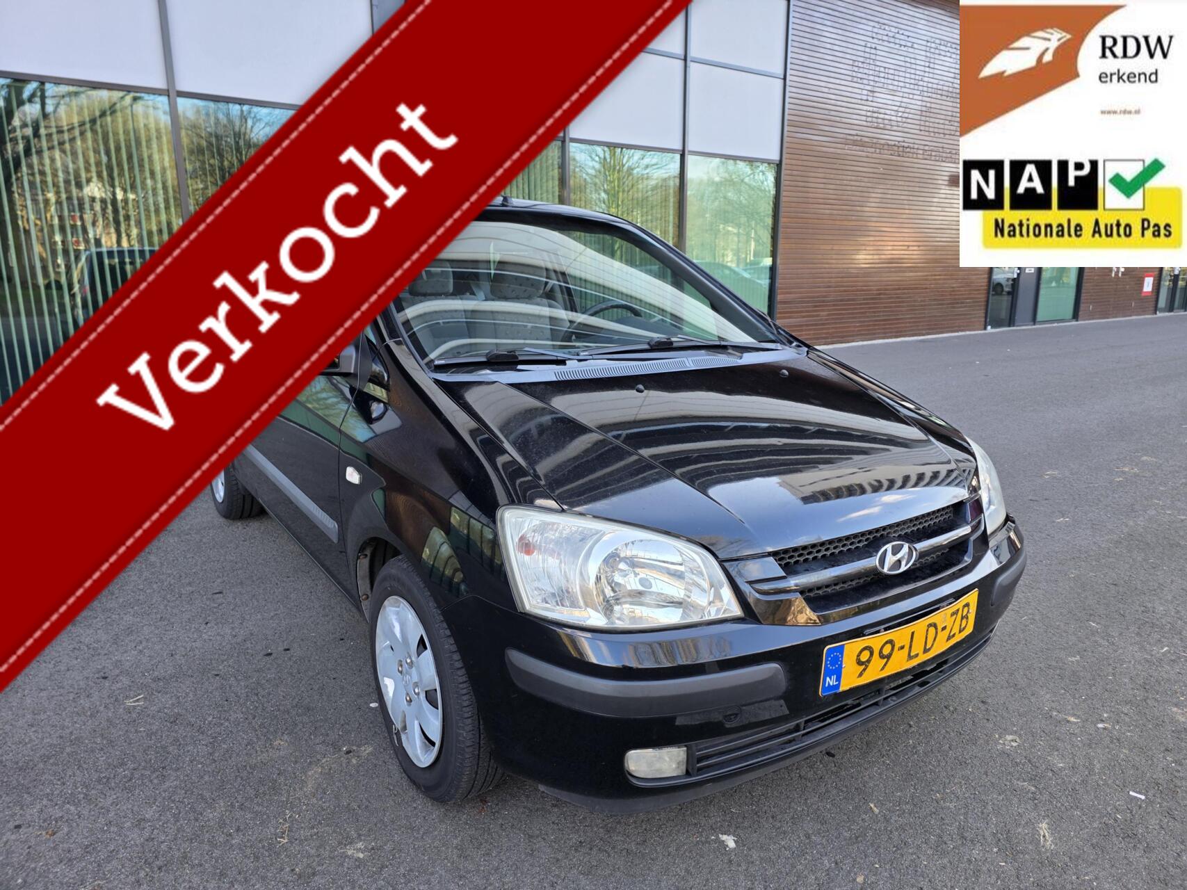 Hyundai Getz 1.3i GLS 2002 GOED ONDERHOUDEN/AIRCO/CV/APK! 2002 - voorkant