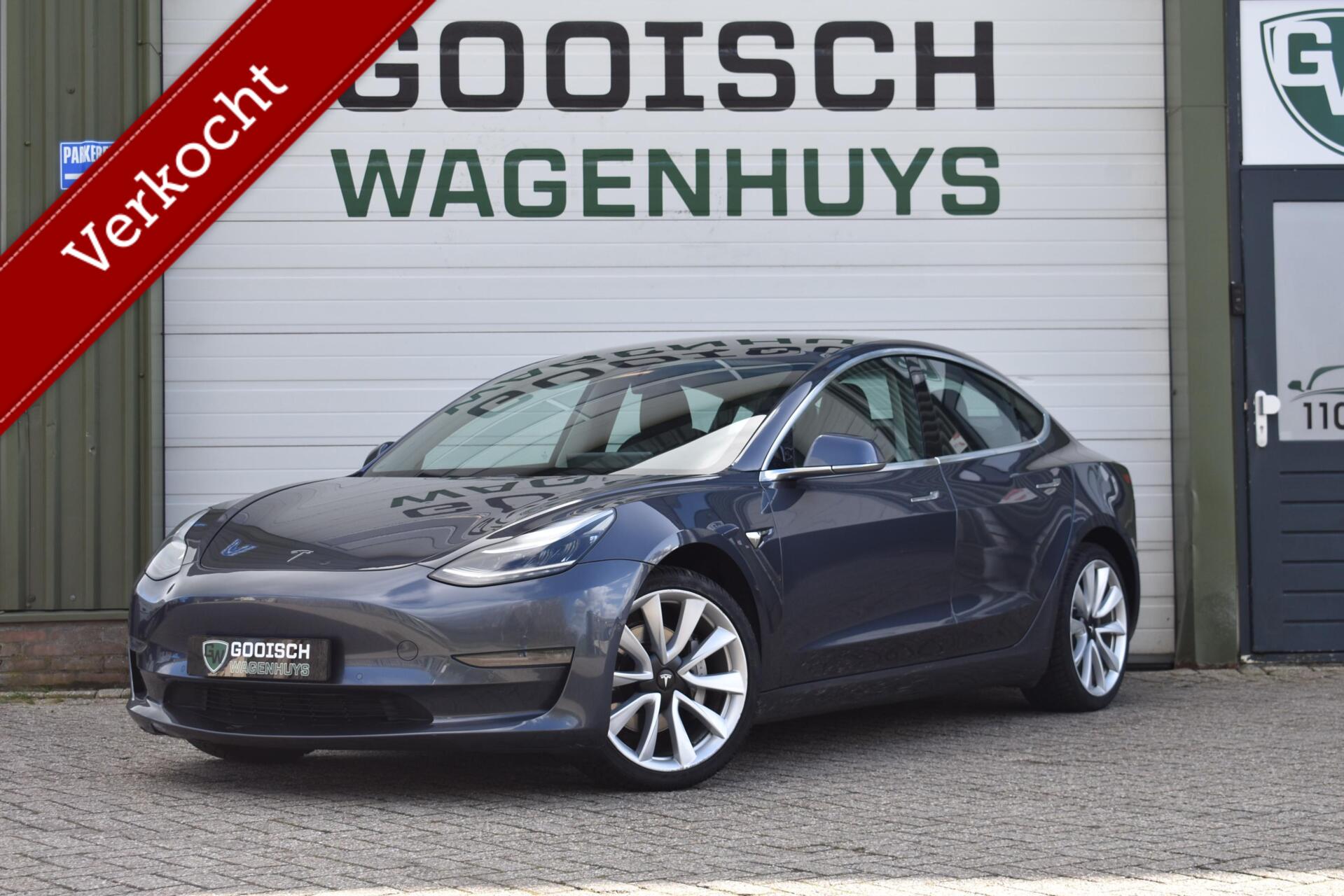 Tesla Model 3 Standard RWD Plus 60 kWh | Panorama | Leder | 2019 - voorkant