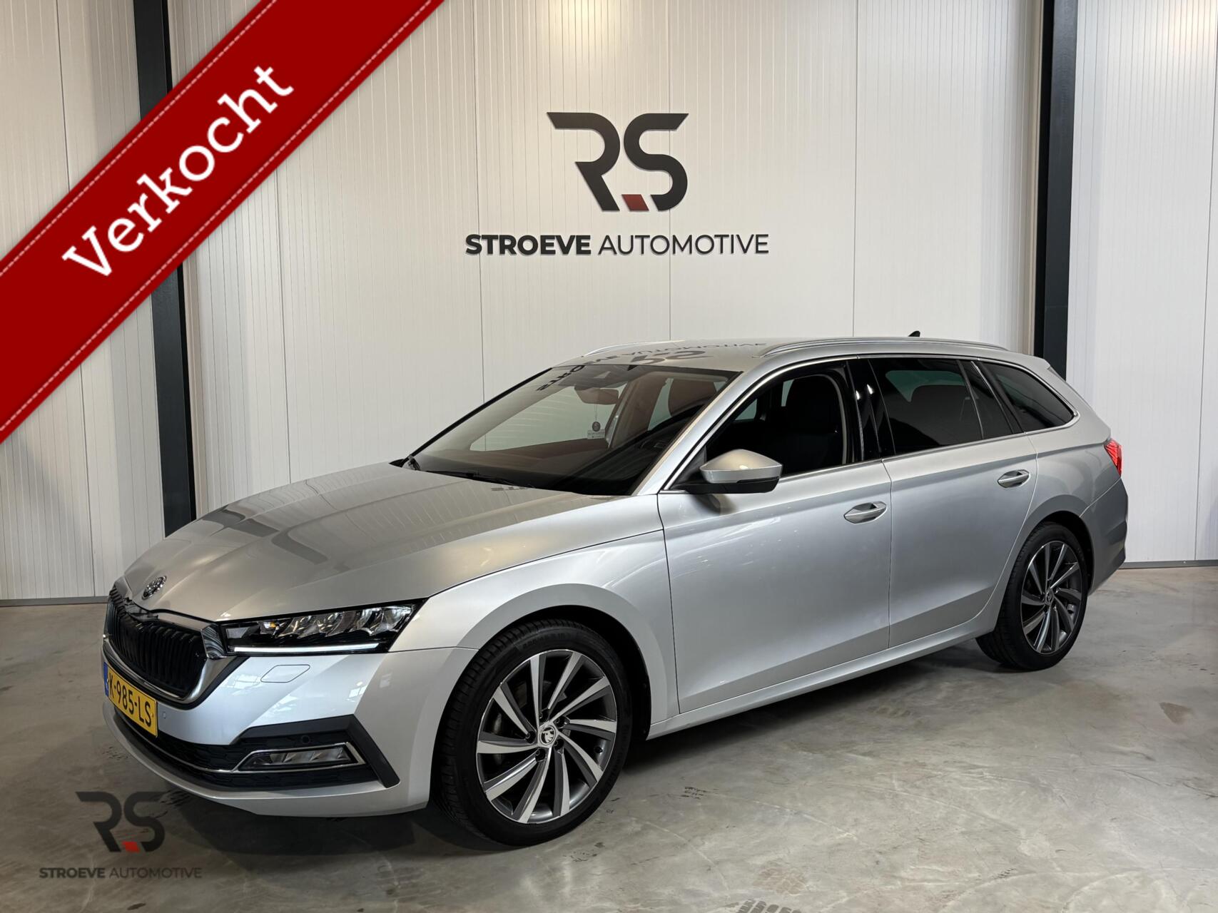 Skoda Octavia DSG Buss Edition Plus | Navi | LED | Camera | ACC | Virtual | Keyless | DAB | 1e Eig | Org NL | 2021 - voorkant
