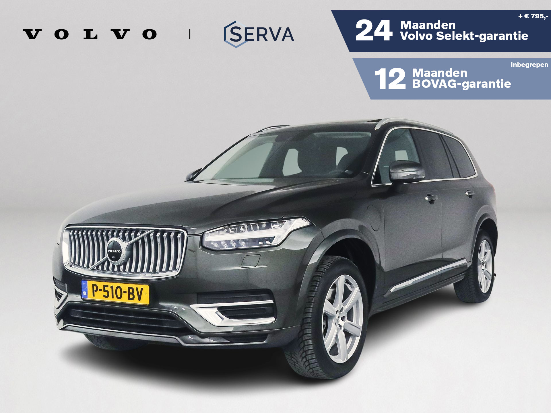 Volvo Xc90 T8 Recharge AWD Inscription | Panoramadak | 360° camera | Harman Kardon | Stoel- en Stuurverwarming | Trekhaak 2022 - voorkant