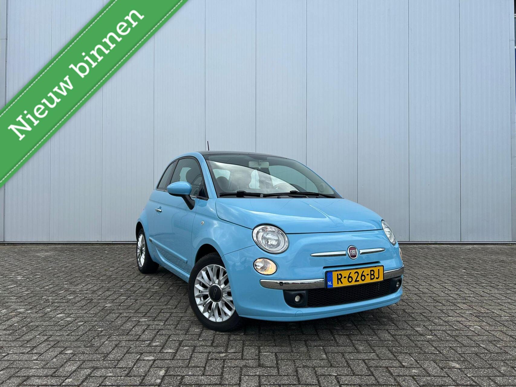 Fiat Fiat 500 1.2 Lounge. Panoramadak|LM velgen|Airco. 2015 - voorkant