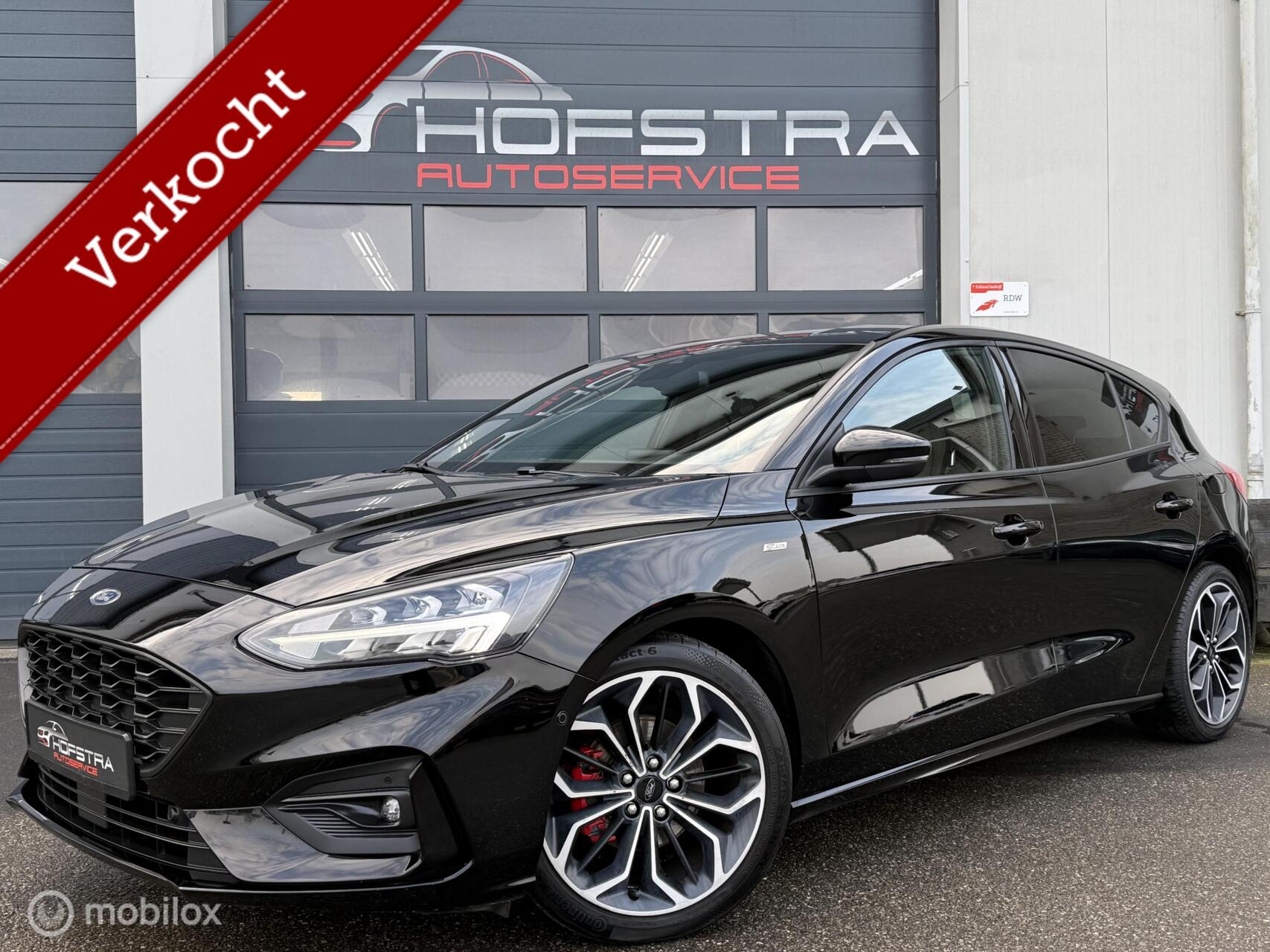 Ford Focus 1.0 EcoBoost ST Line B&O Trekhk Winterpack Adapt-Cruise BOMVOL 2019 - voorkant