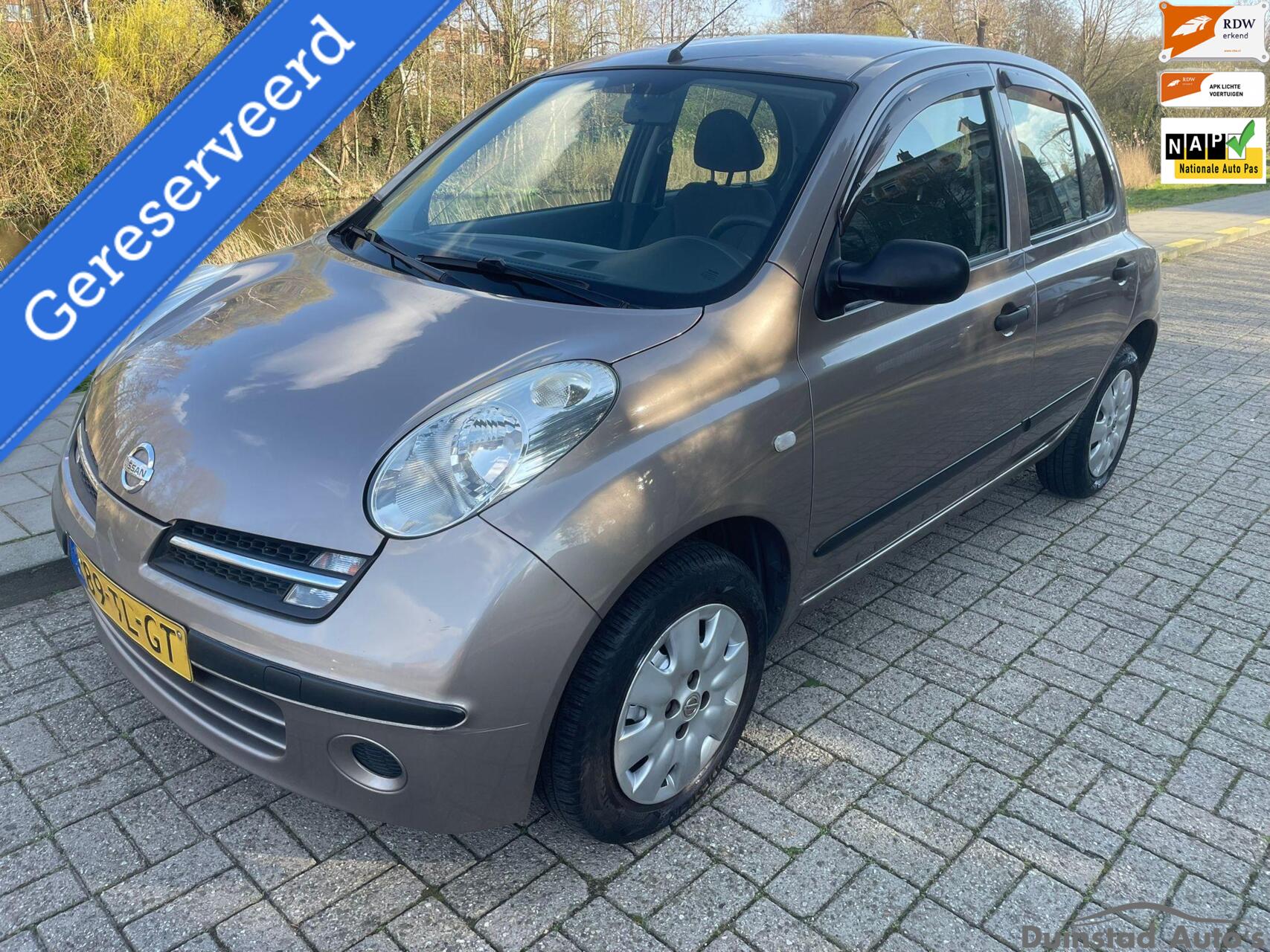 Nissan Nissan Micra 1.2 Automaat/Nap/1ste Eig/Airco/Full onderhoud 2006 - voorkant