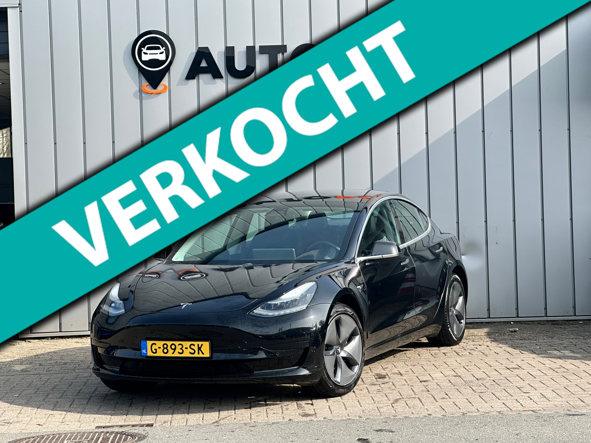 Tesla Model 3 Standard RWD Plus 60 kWh soh 89% 2019 - voorkant