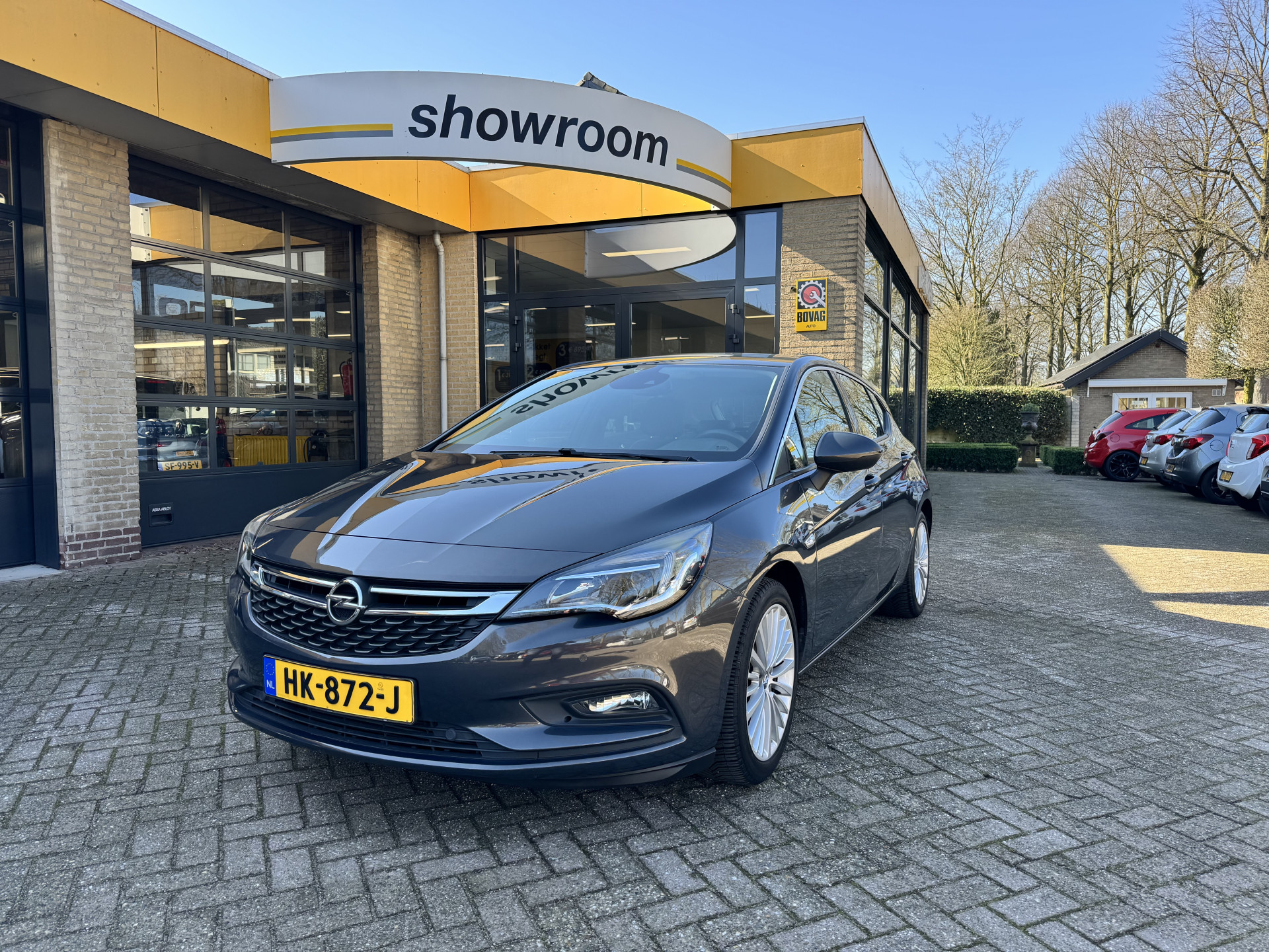 Opel Astra 1.4 Turbo Innovation 150PK Climate Control Navi Carplay 2015 - voorkant