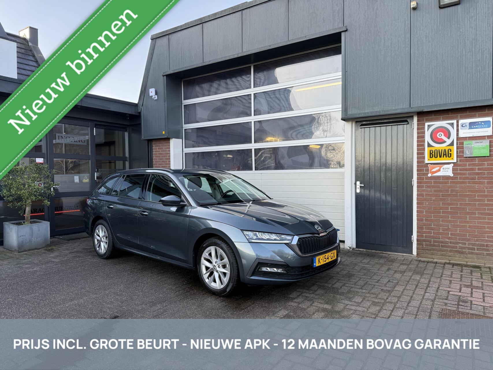 Skoda Octavia 1.0 e-TSI Business Edition ACC/CARPLAY *ALL-IN PRIJS* 2020 - voorkant