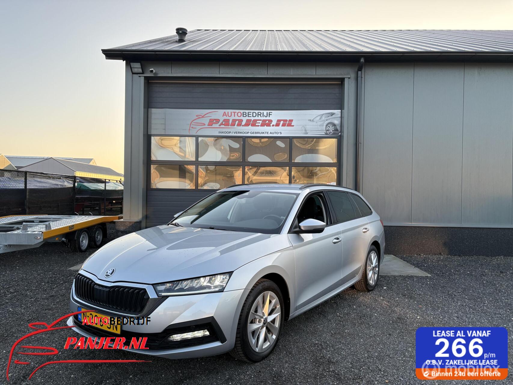 Skoda Octavia 1.5 e-TSI "LED+NAVI+TREKHAAK+LMV" 2022 - voorkant