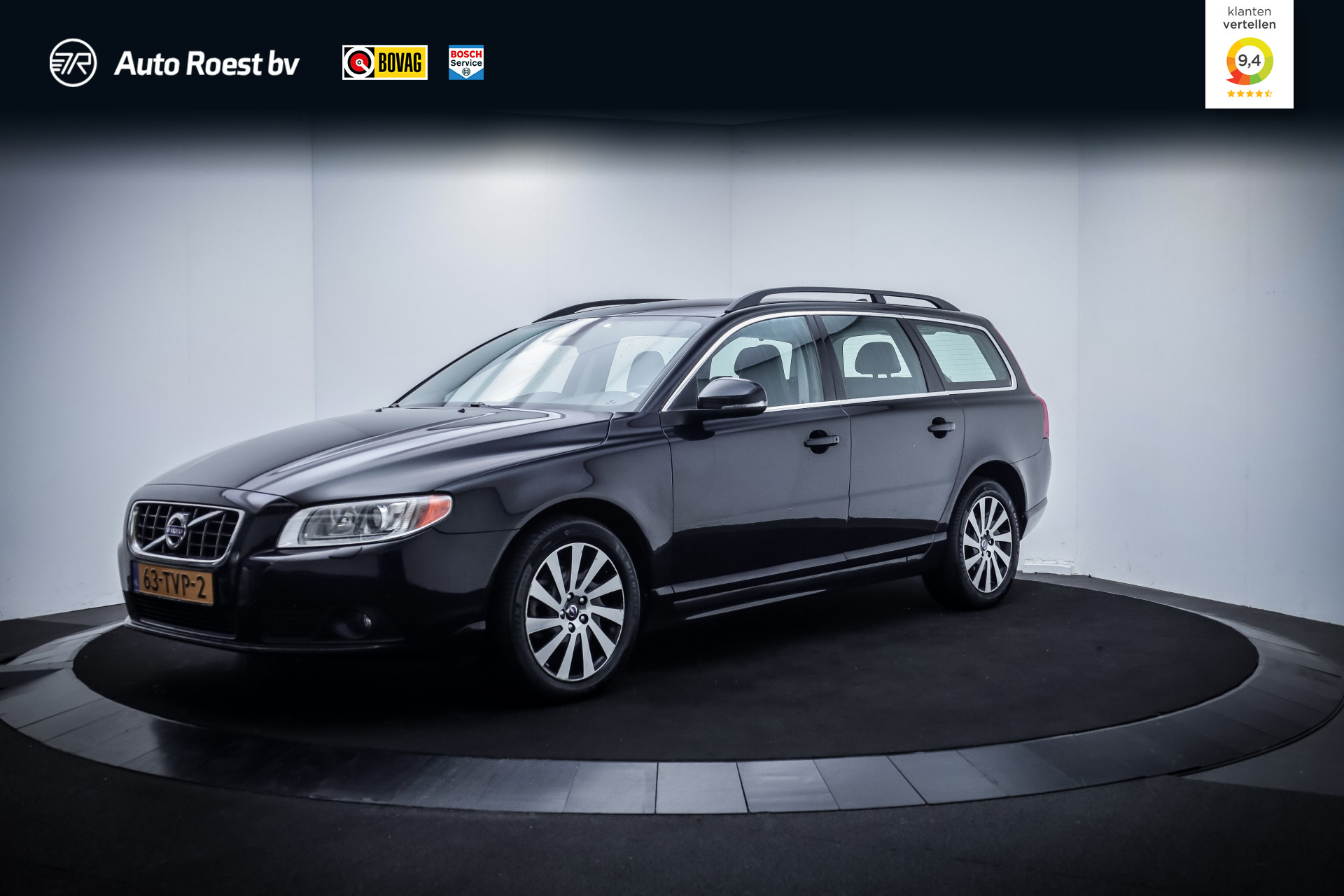 Volvo V70 1.6T4 Aut. LIM. Edition 2012 - voorkant