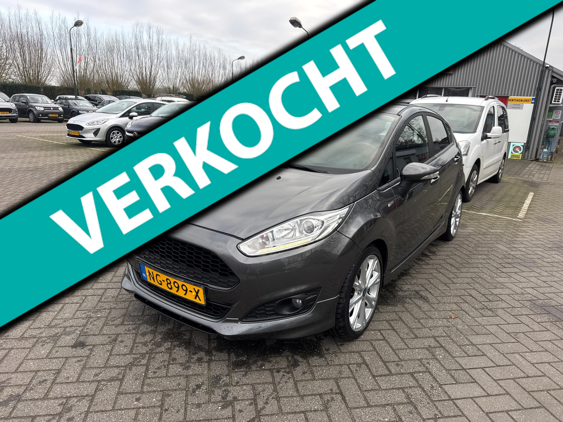 Ford Fiesta 1.0 EcoBoost ST Line nieuwe d-riem 2017 - voorkant