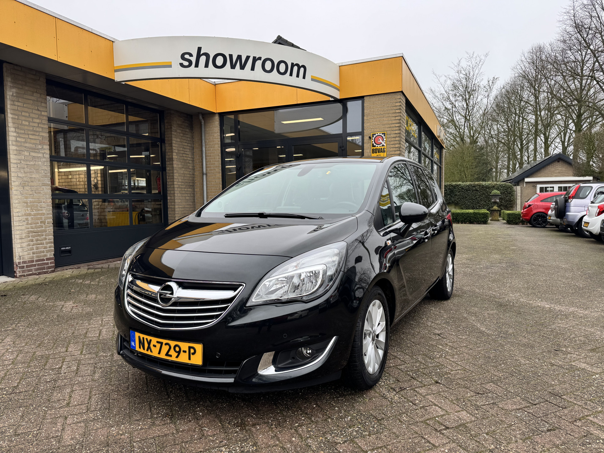 Opel Meriva 1.4 Turbo 120PK Cosmo Navi Climate Control Panodak 2016 - voorkant