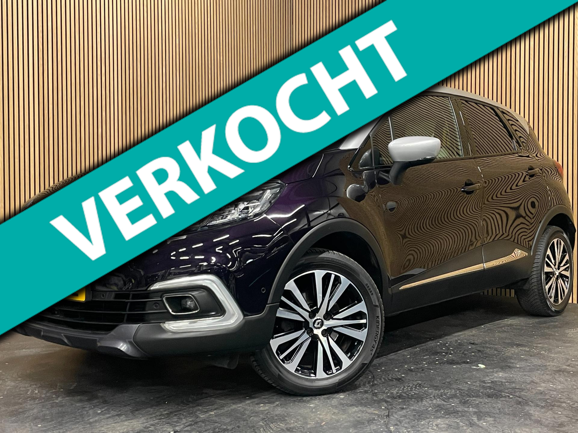 Renault Captur 1.2 TCe Initiale Paris|LUXE UITVOERING|LEDER|KEYLESS|BOSE|STOELVERW|CAMERA|CRUISE,CLIMATE CTRL|BLUETOOTH|NAP|NL-AUT 2017 - voorkant