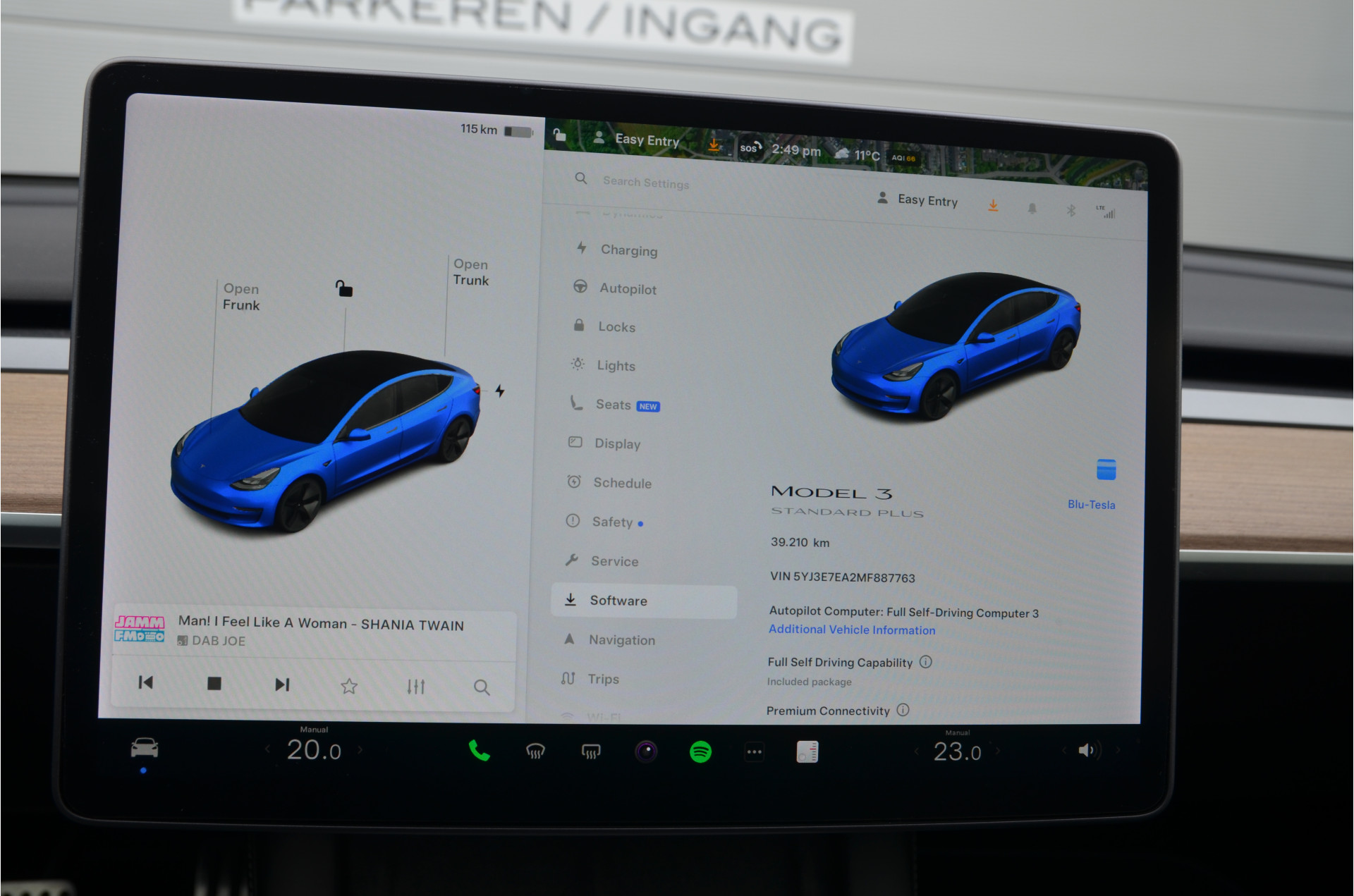 Foto van Tesla Model 3