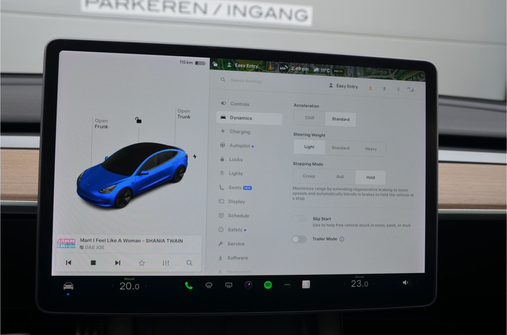 Foto van Tesla Model 3