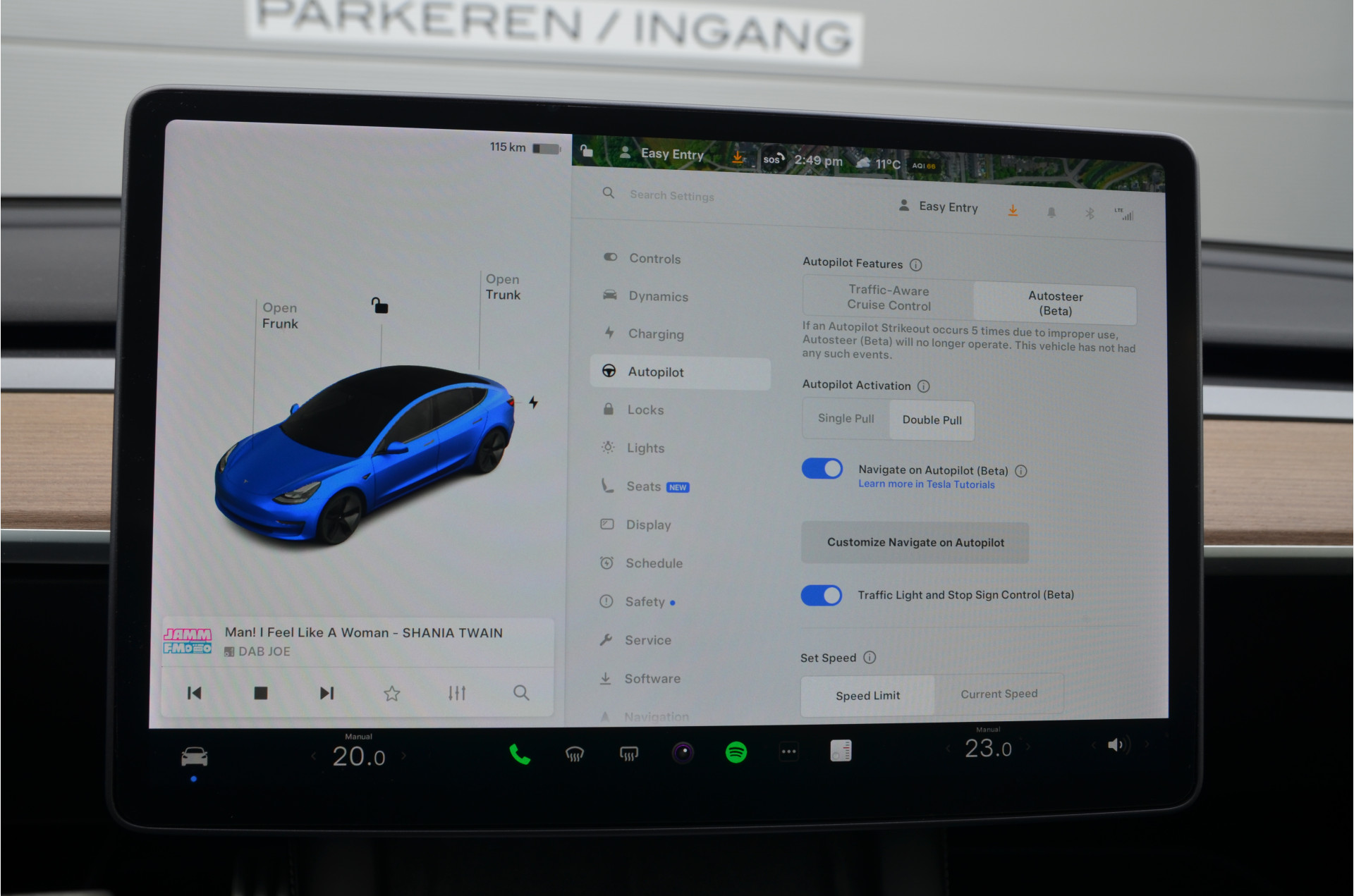 Foto van Tesla Model 3