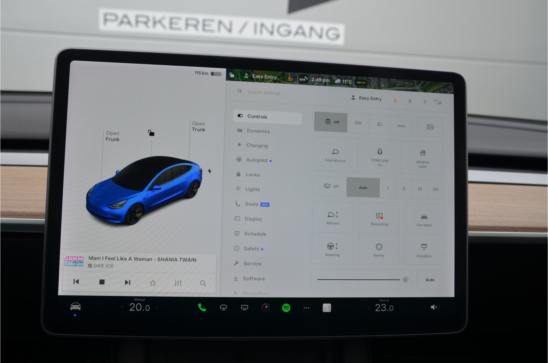 Foto van Tesla Model 3