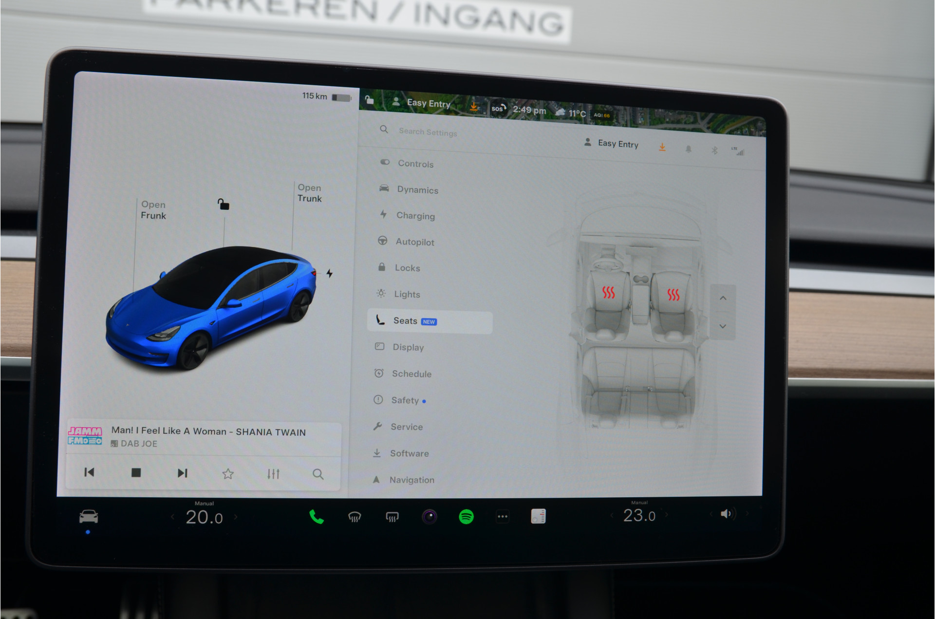 Foto van Tesla Model 3