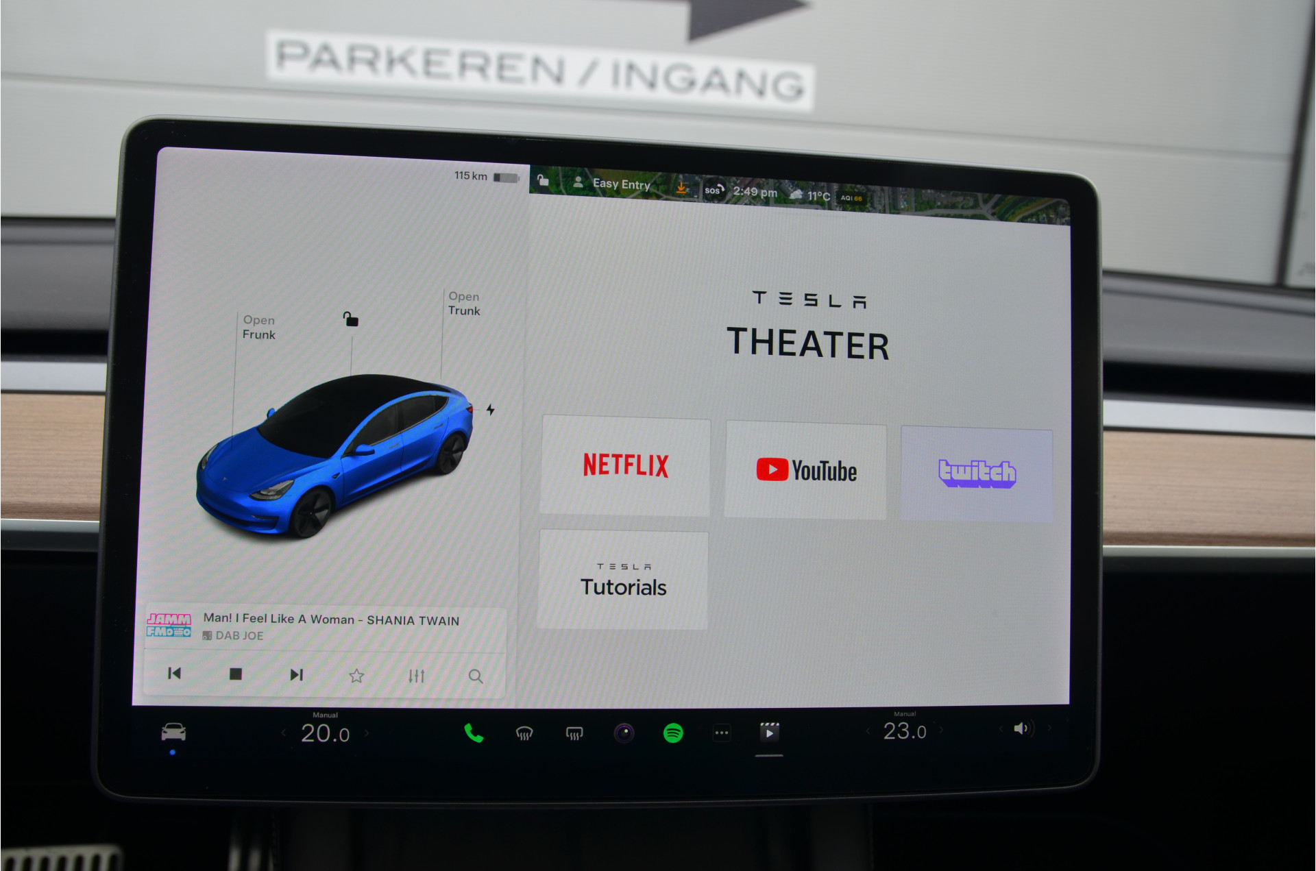 Foto van Tesla Model 3