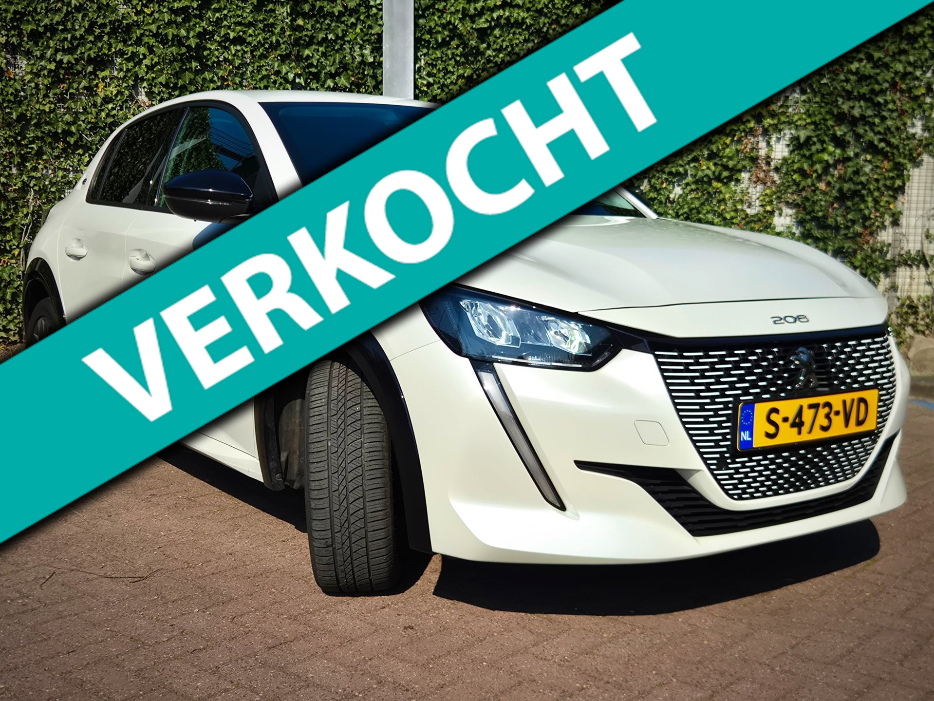 Peugeot 208 EV Allure Pack 50 kWh SOH 91,5% 3D cockpit | stoelverwarming | camera 2022 - voorkant