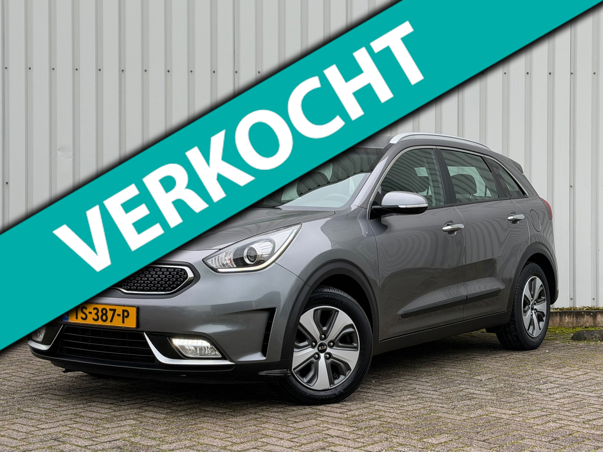 Kia Niro 1.6 GDi Hybrid DynamicLine|Navi|Carplay|Cruise|Camera|NAP 2018 - voorkant