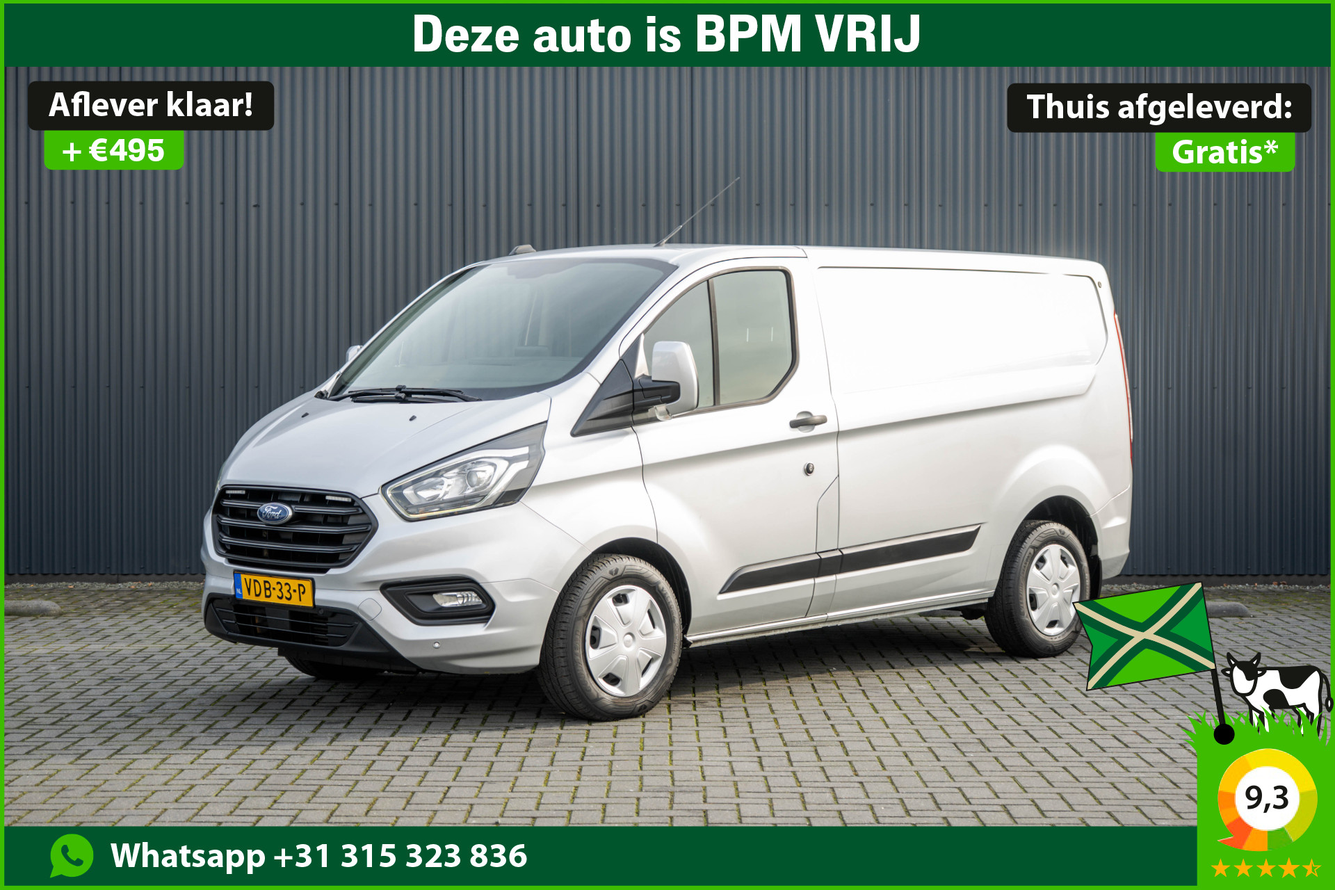 Foto van Ford Transit Custom