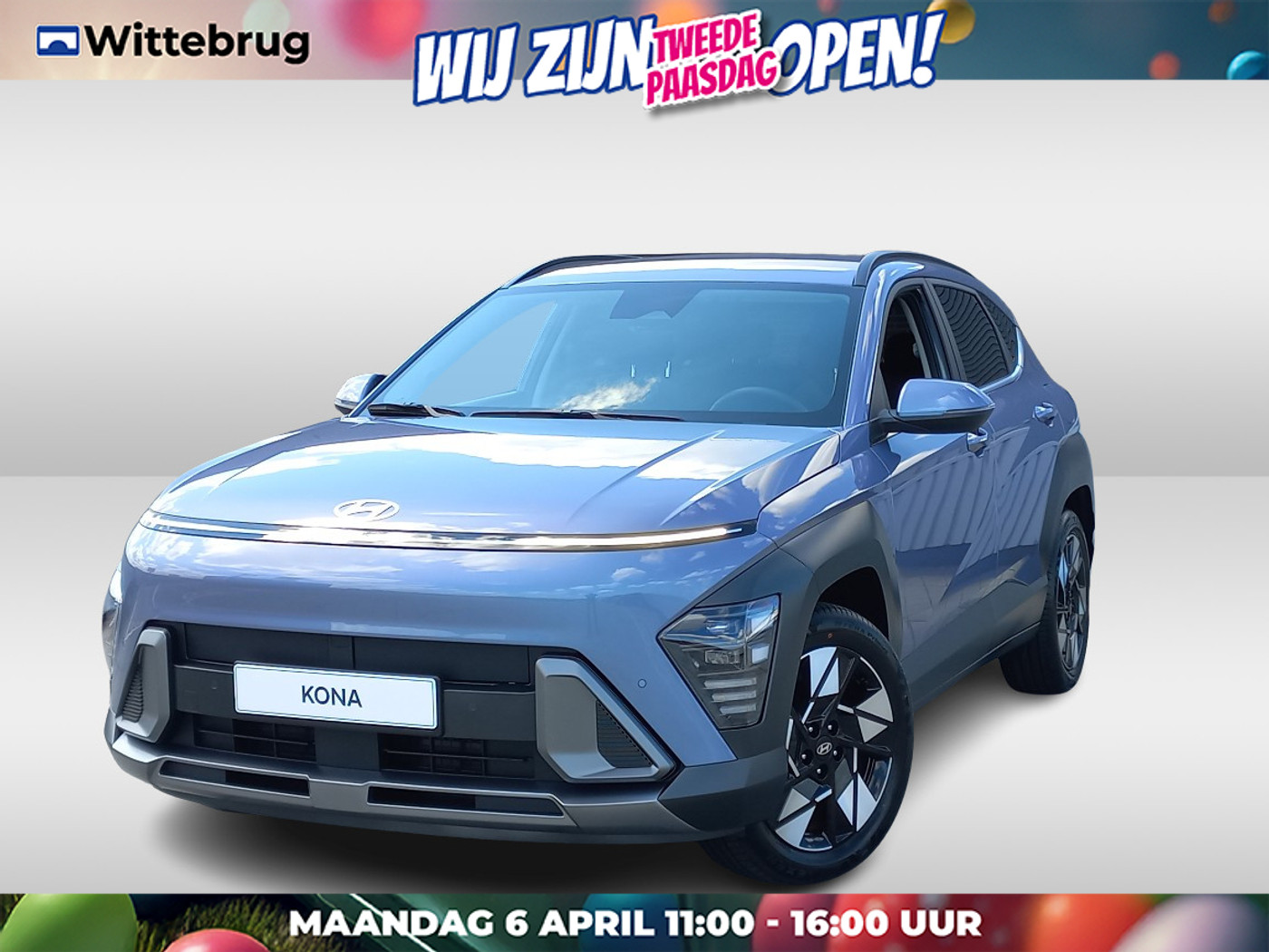 Hyundai Kona 1.6 GDI HEV Comfort Smart 2025 - voorkant