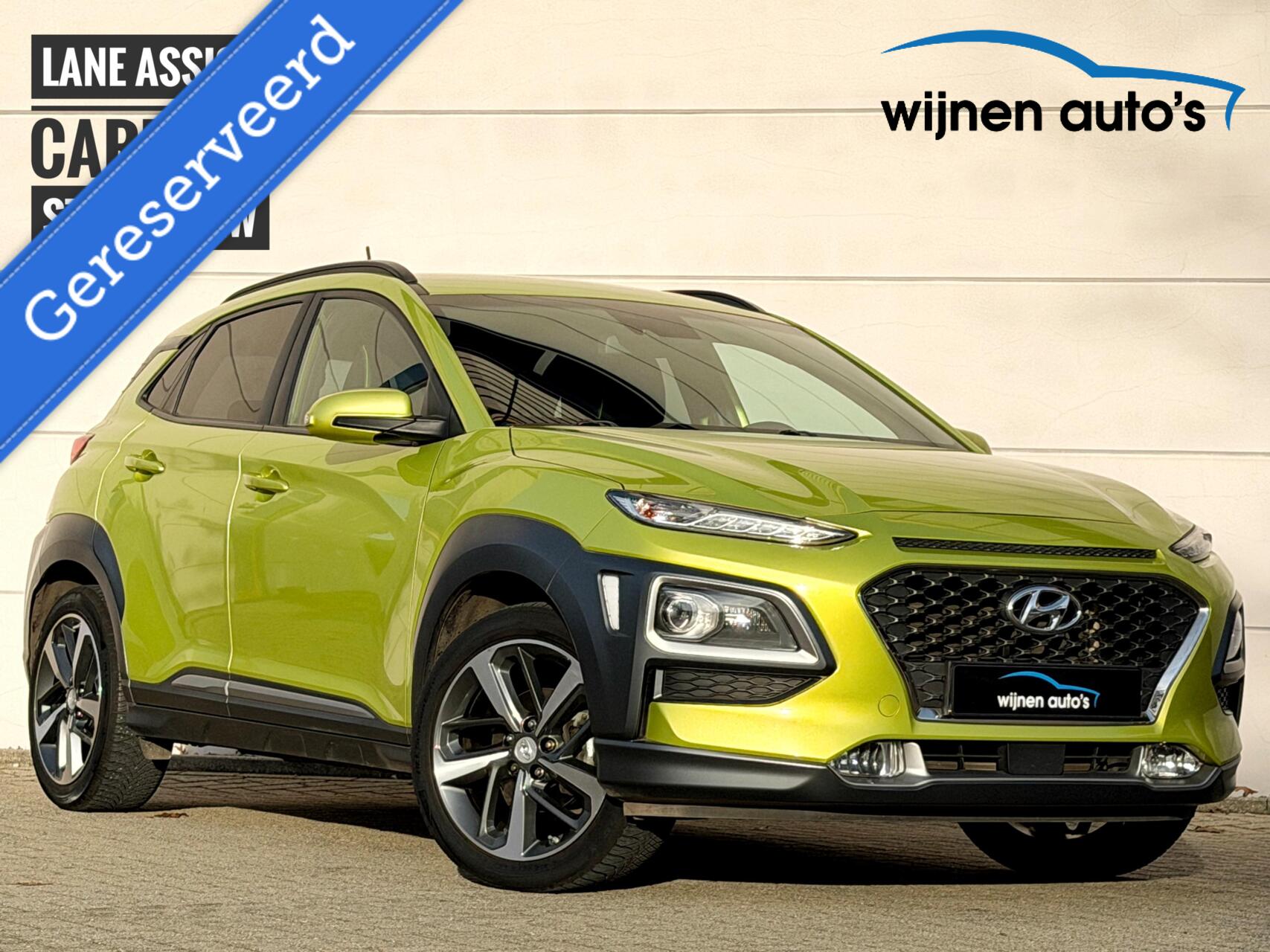 Hyundai Kona 1.0T Premium/ 1e eig/ Dealeronderhouden/ Camera 2018 - voorkant