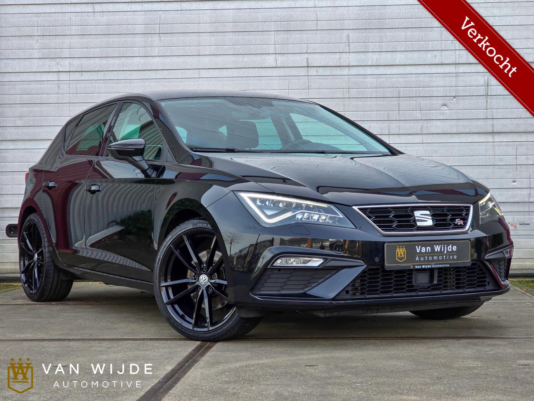 Seat Leon 1.8 TSI FR|AUTOMAAT|CARPLAY|CRUISE|STOELVERWARMING 2018 - voorkant