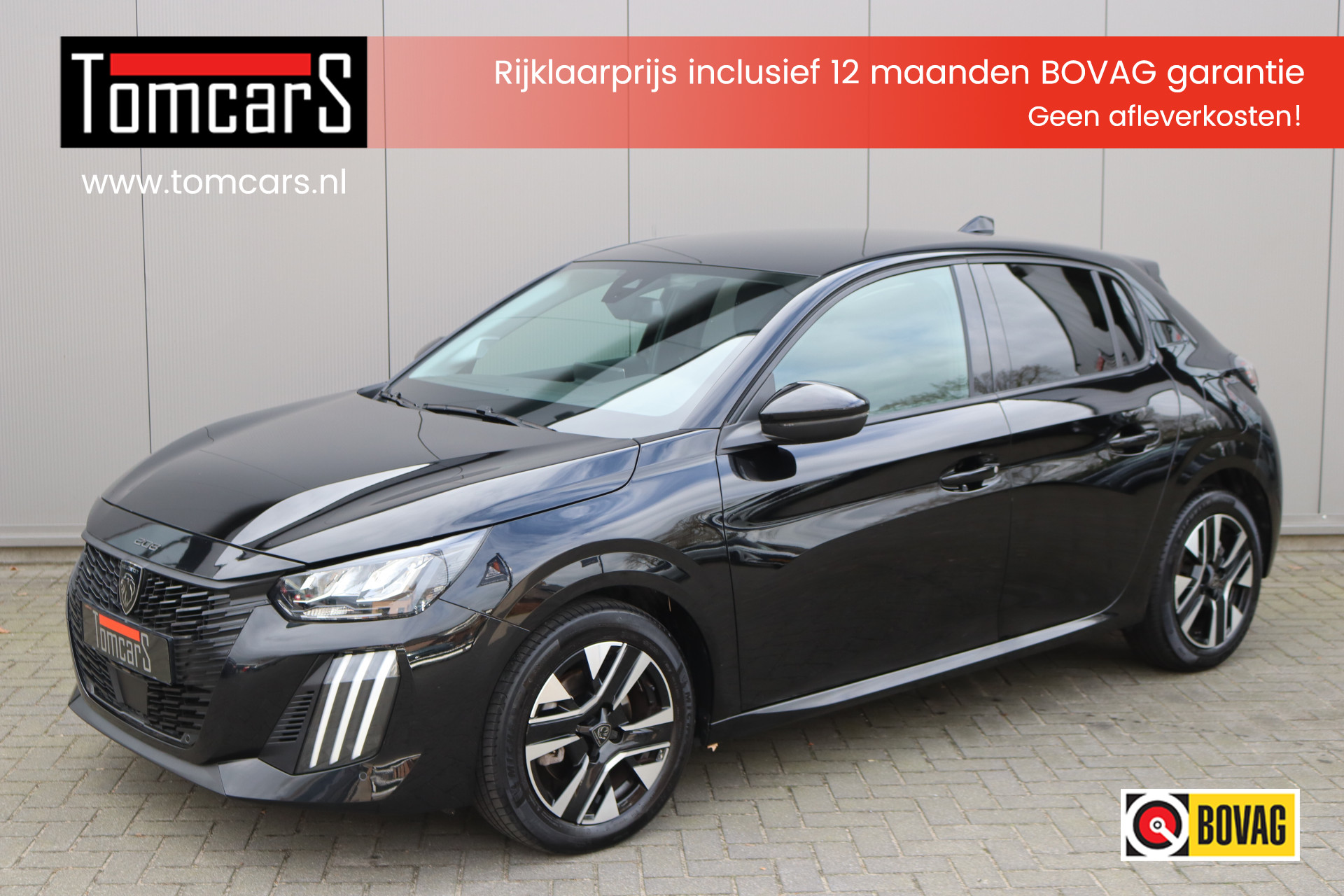 Peugeot 208 1.2 PureT. 100PK Allure Carplay-android/Parkeerhulp/Cruise-control 2025 - voorkant